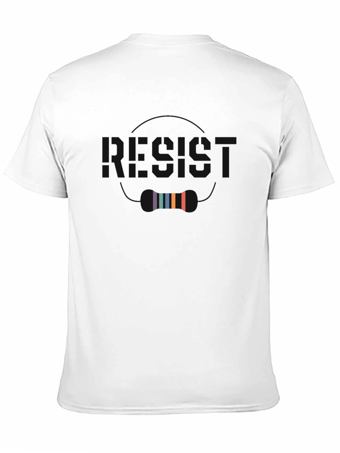Retro Graphic Tee - Soft Black Cotton Blend