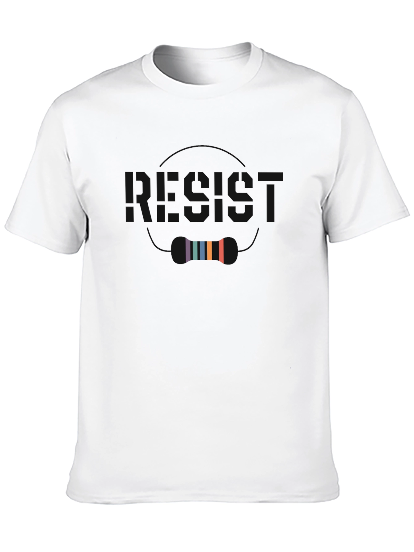 Retro Graphic Tee - Soft Black Cotton Blend