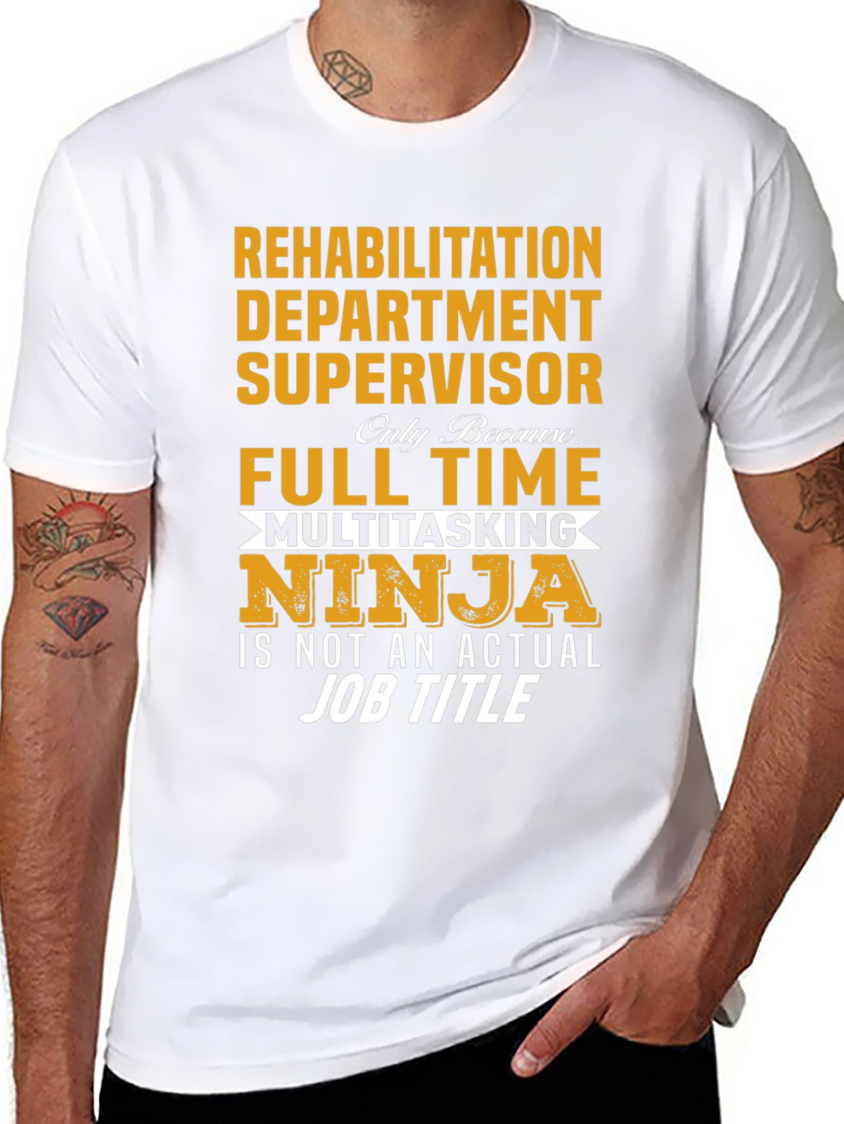 Rehabilitation Supervisor T-Shirt - Multitasking Ninja