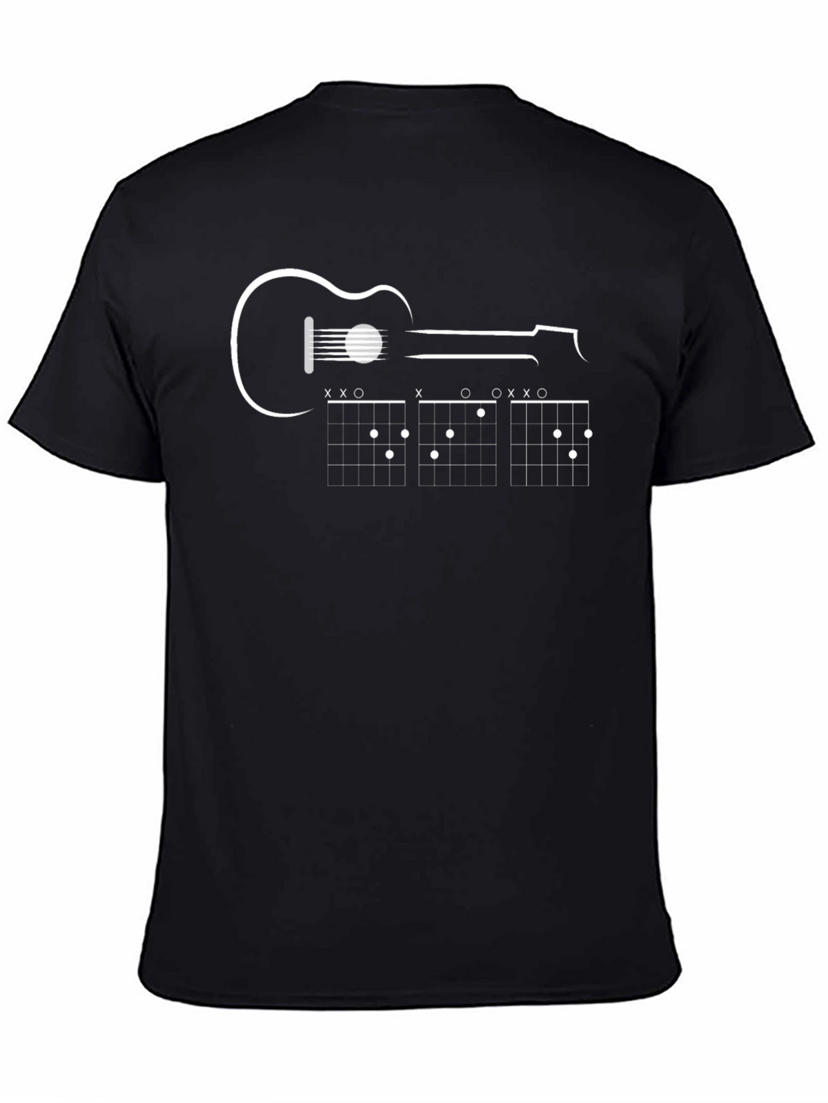 Guitar Chord Chart T-Shirt - Music Lover Tee