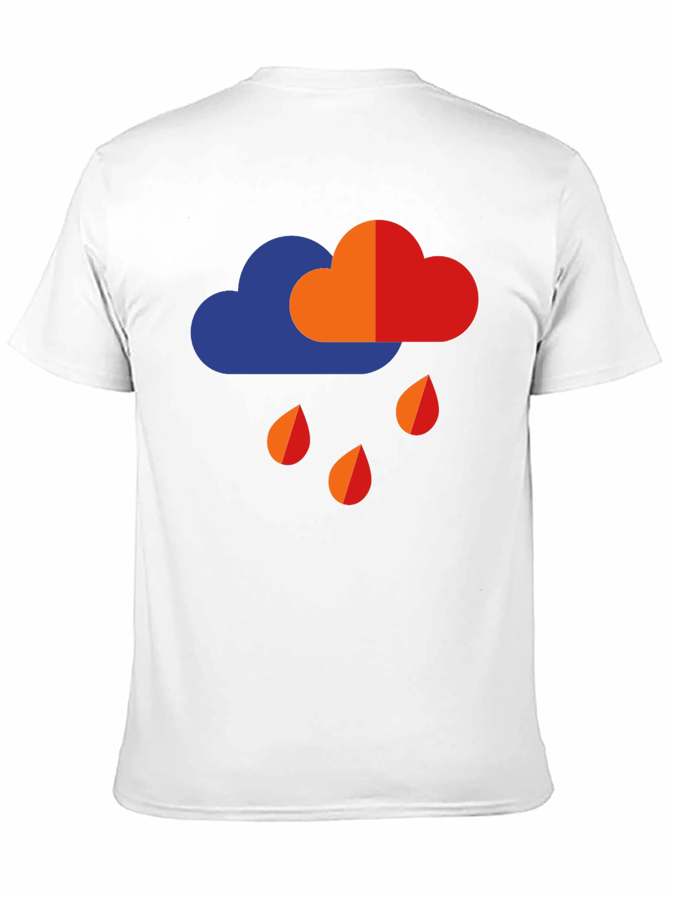 Rain Cloud Graphic T-Shirt - Weather Tee