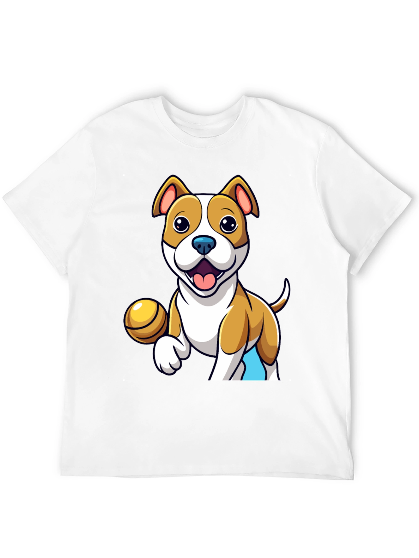 Cartoon Dog T-Shirt: Cute Pet Design