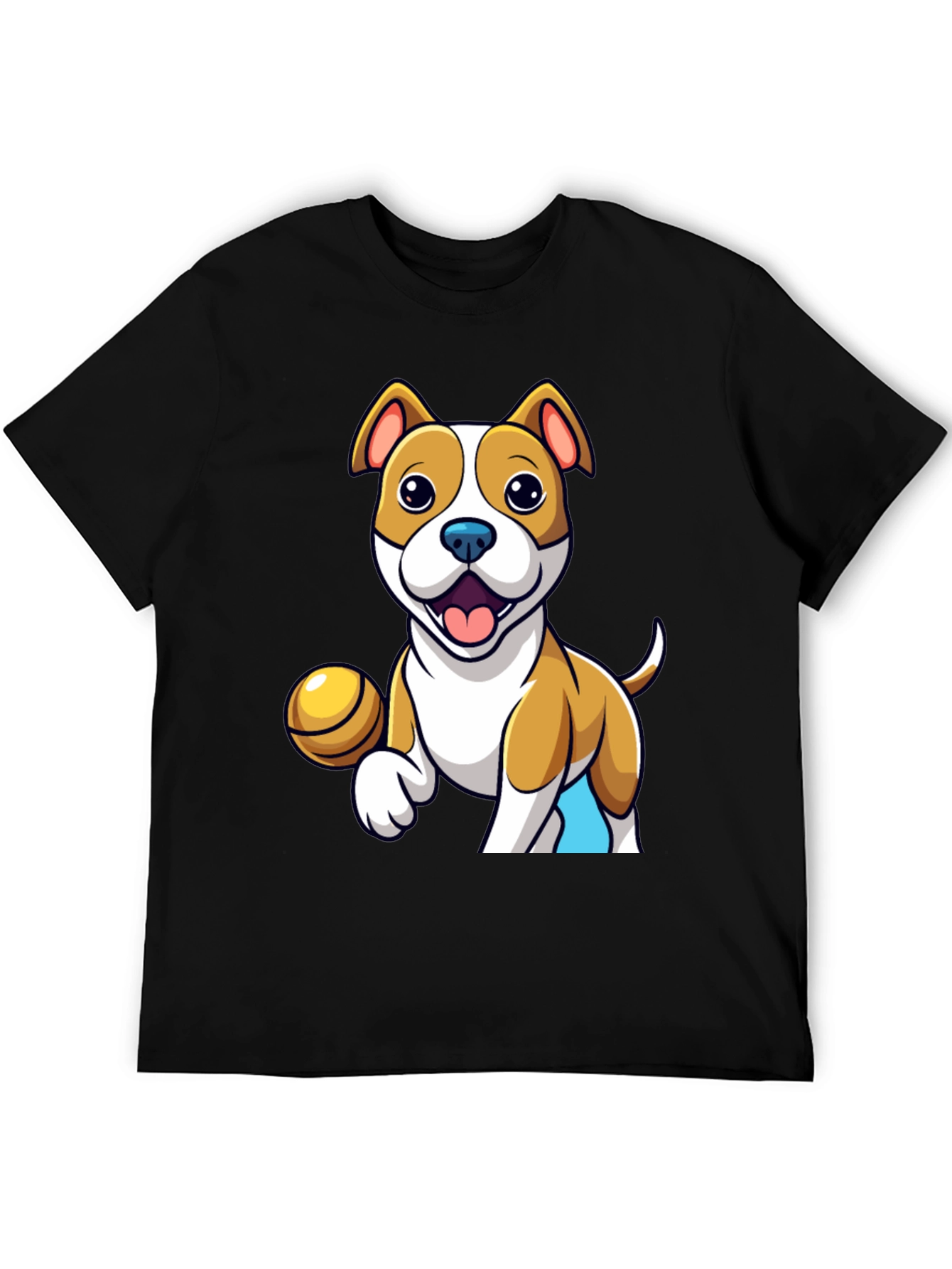 Cartoon Dog T-Shirt: Cute Pet Design