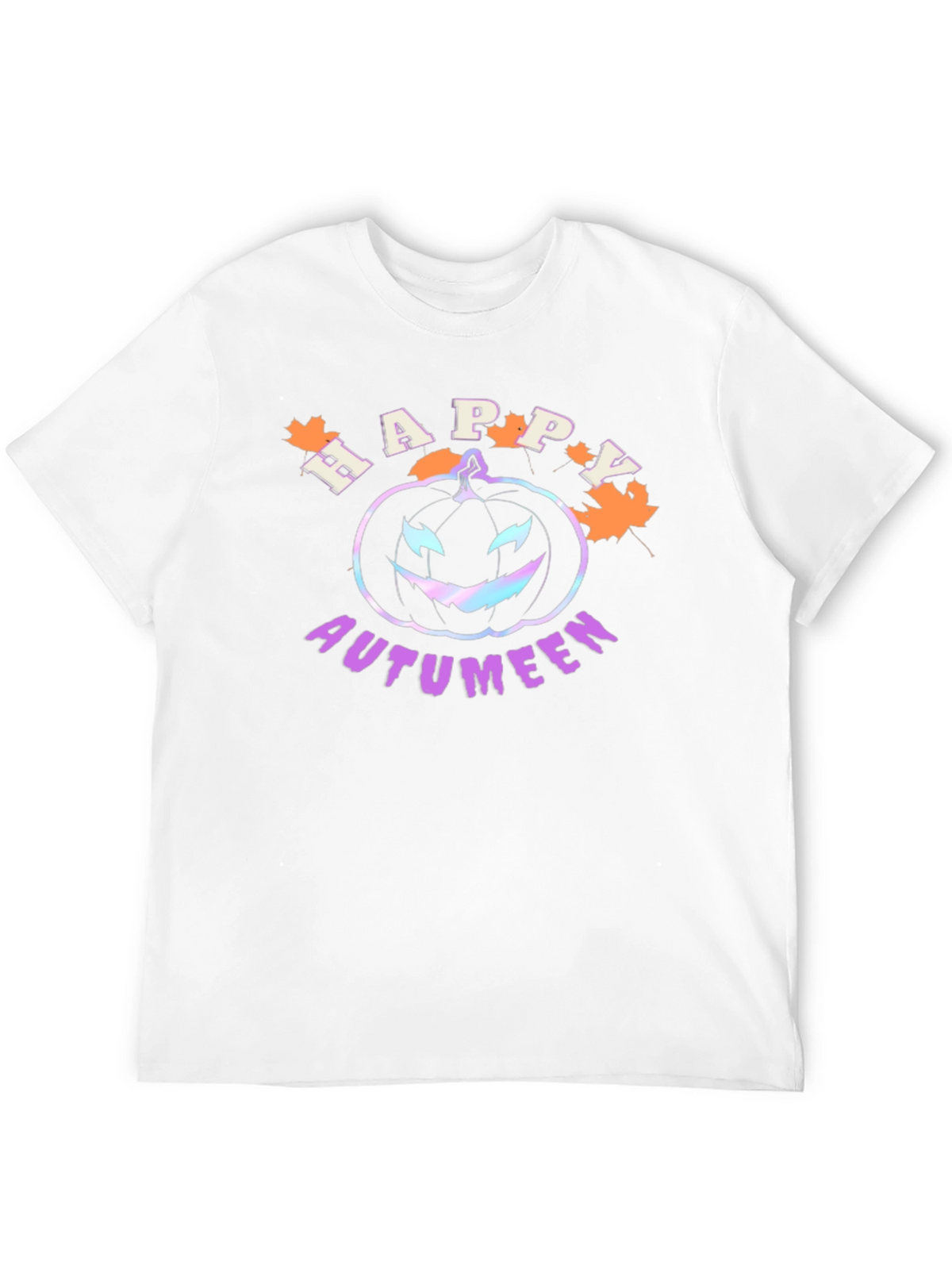 Happy Autumeen T-Shirt - Halloween Pumpkin Tee