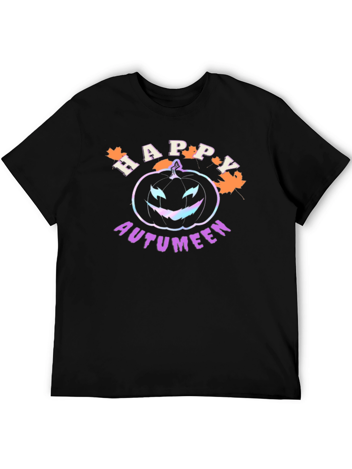 Happy Autumeen T-Shirt - Halloween Pumpkin Tee