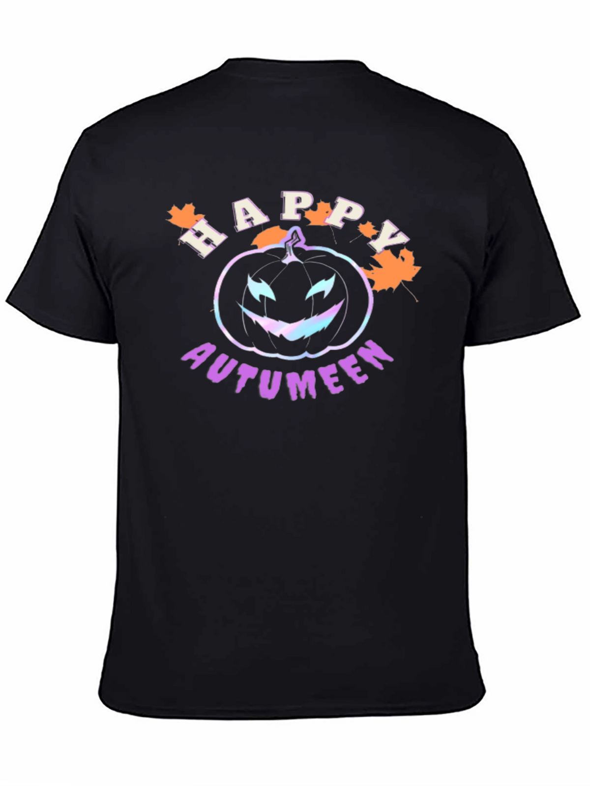 Happy Autumeen T-Shirt - Halloween Pumpkin Tee