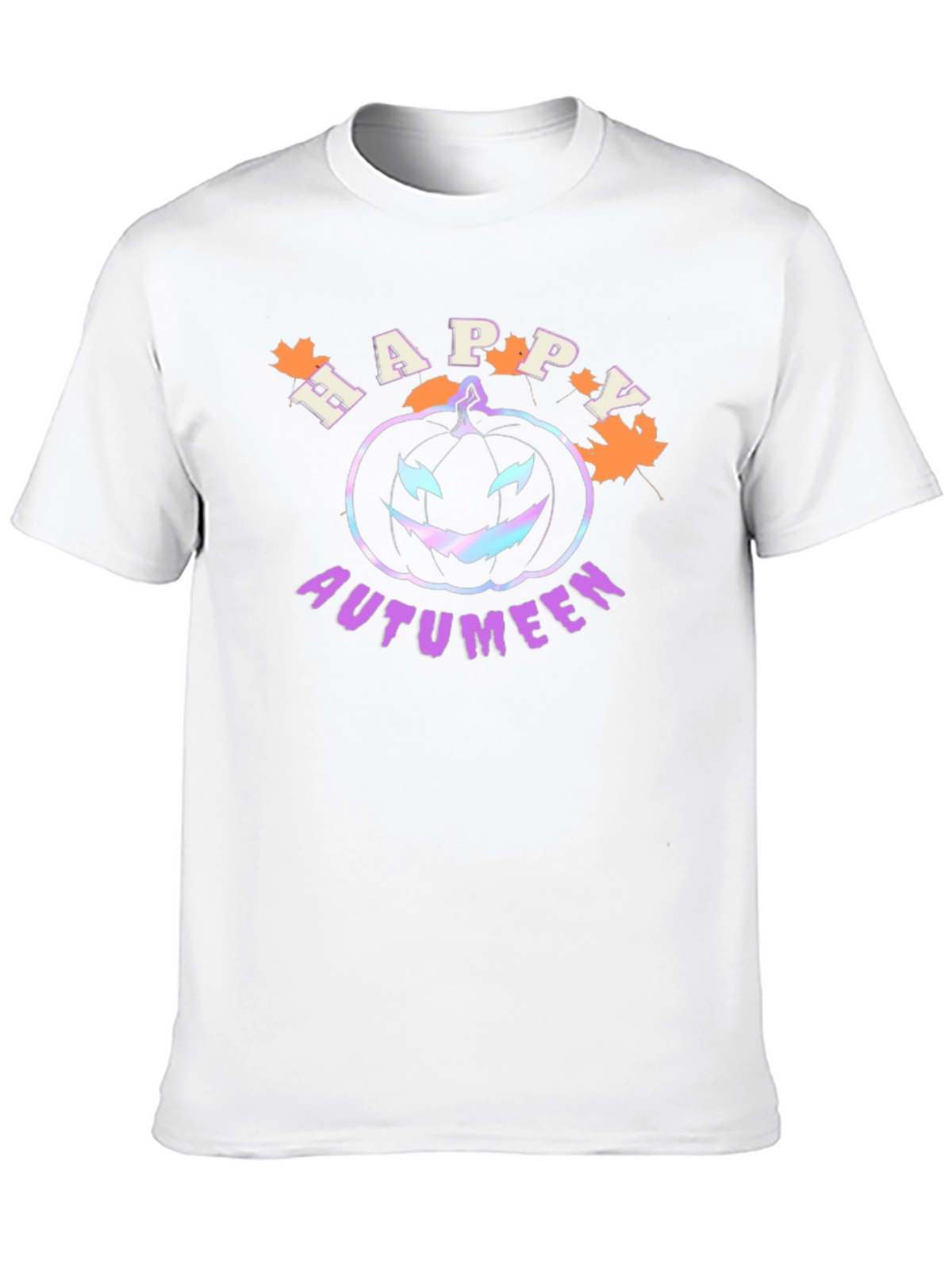 Happy Autumeen T-Shirt - Halloween Pumpkin Tee