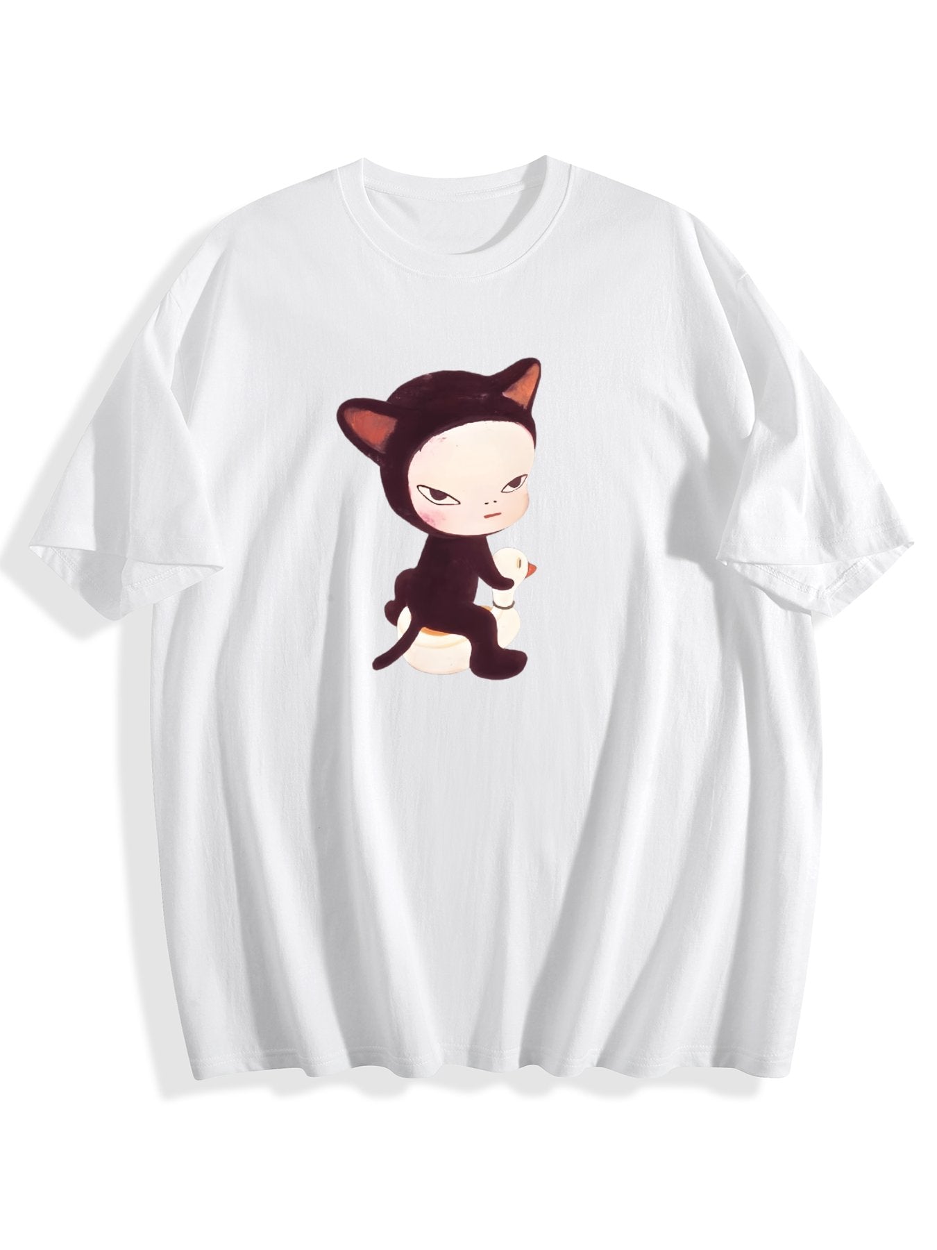 T-shirt Yoshitomo Nara Vintage Wash Japanese Design T-Shirt 2