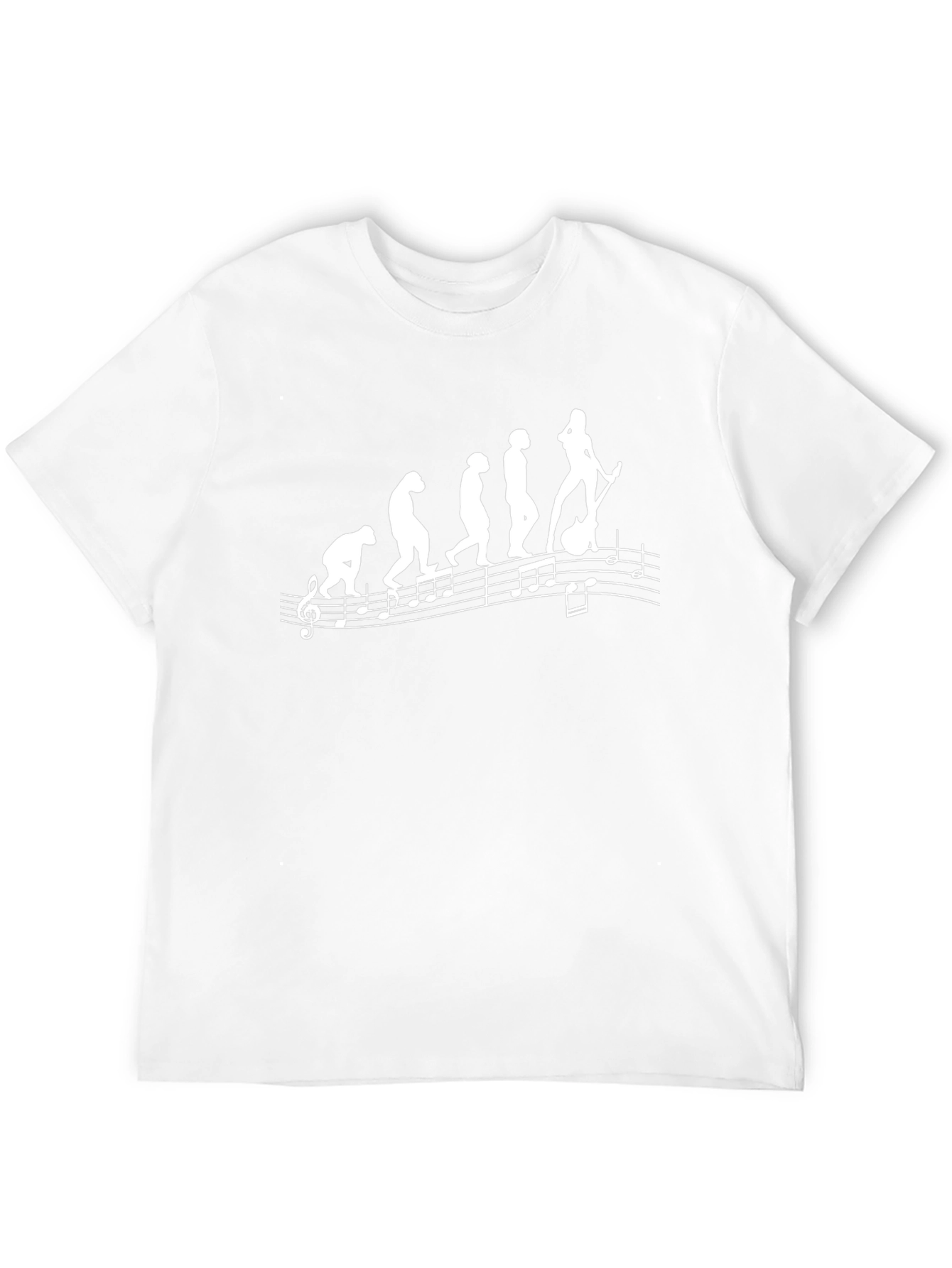 Evolution of Rock T-Shirt - Funny Musician Tee