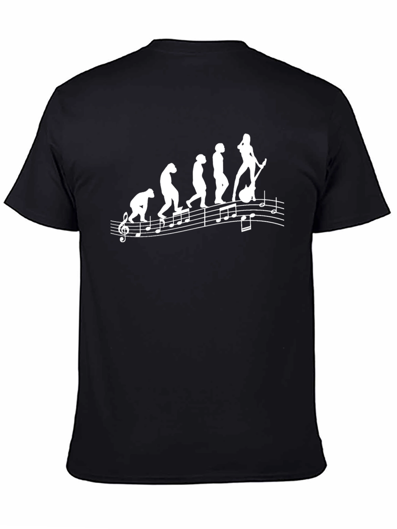 Evolution of Rock T-Shirt - Funny Musician Tee