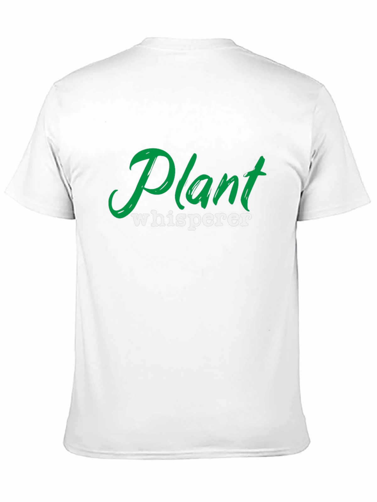 Plant Whisperer Black Graphic Tee for Gardeners