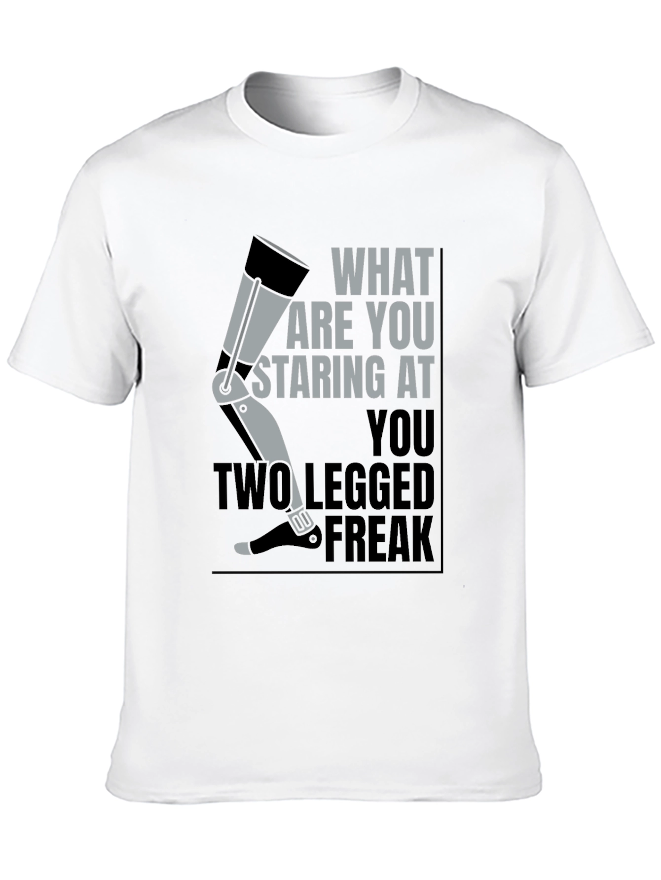 Prosthetic Leg Graphic T-Shirt