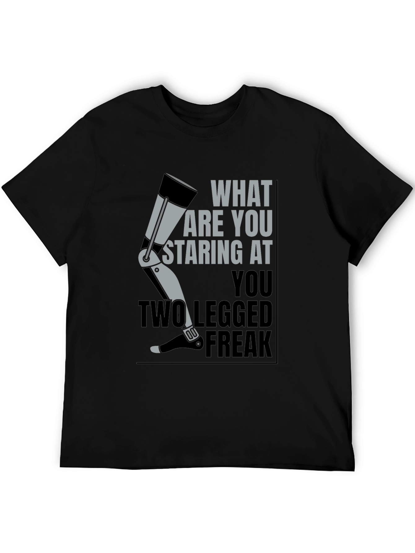 Prosthetic Leg Graphic T-Shirt