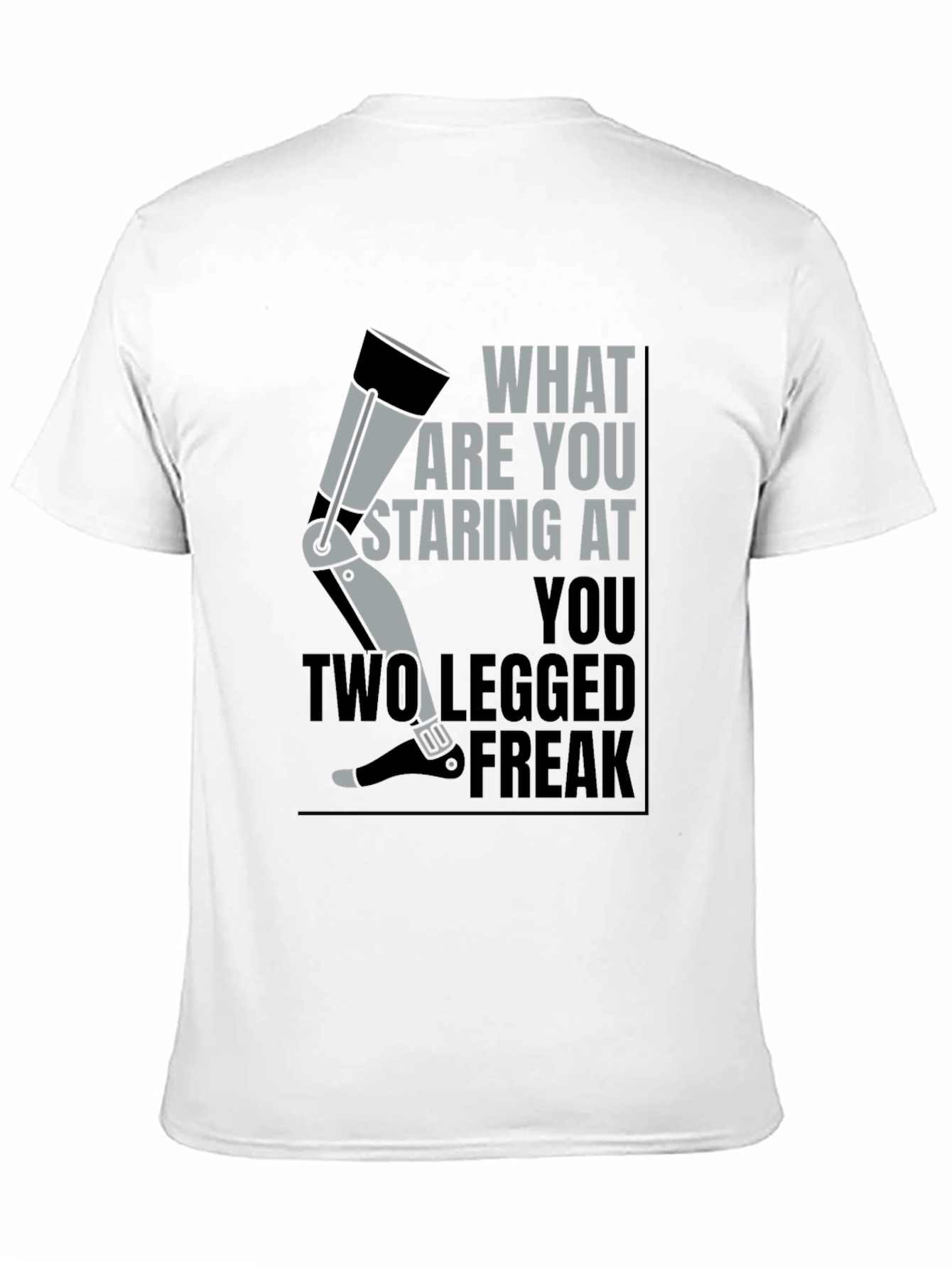 Prosthetic Leg Graphic T-Shirt