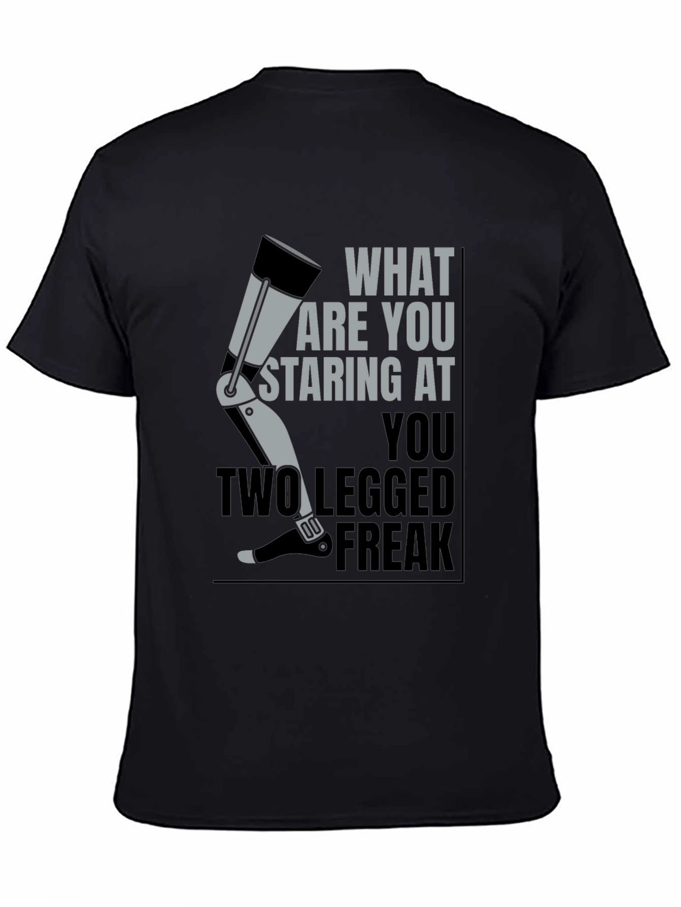 Prosthetic Leg Graphic T-Shirt
