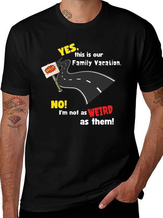 Funny Family Vacation T-Shirt - Road Trip Crazy Tee