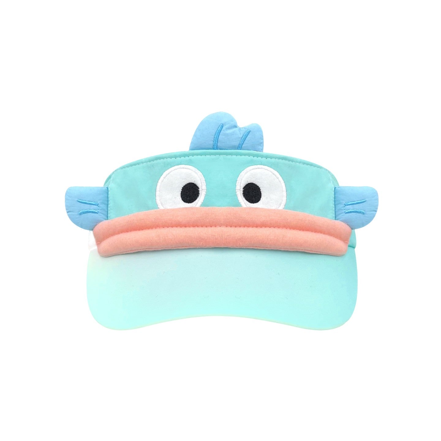 Cartoon Fish Design Open Top Visor Hat Quick Dry Sun Protection