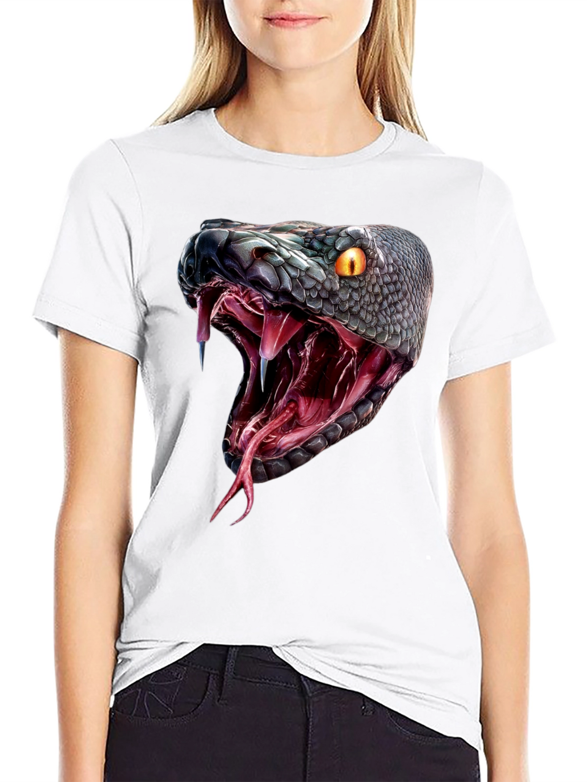 Snake Bite T-Shirt - Bold Graphic Tee