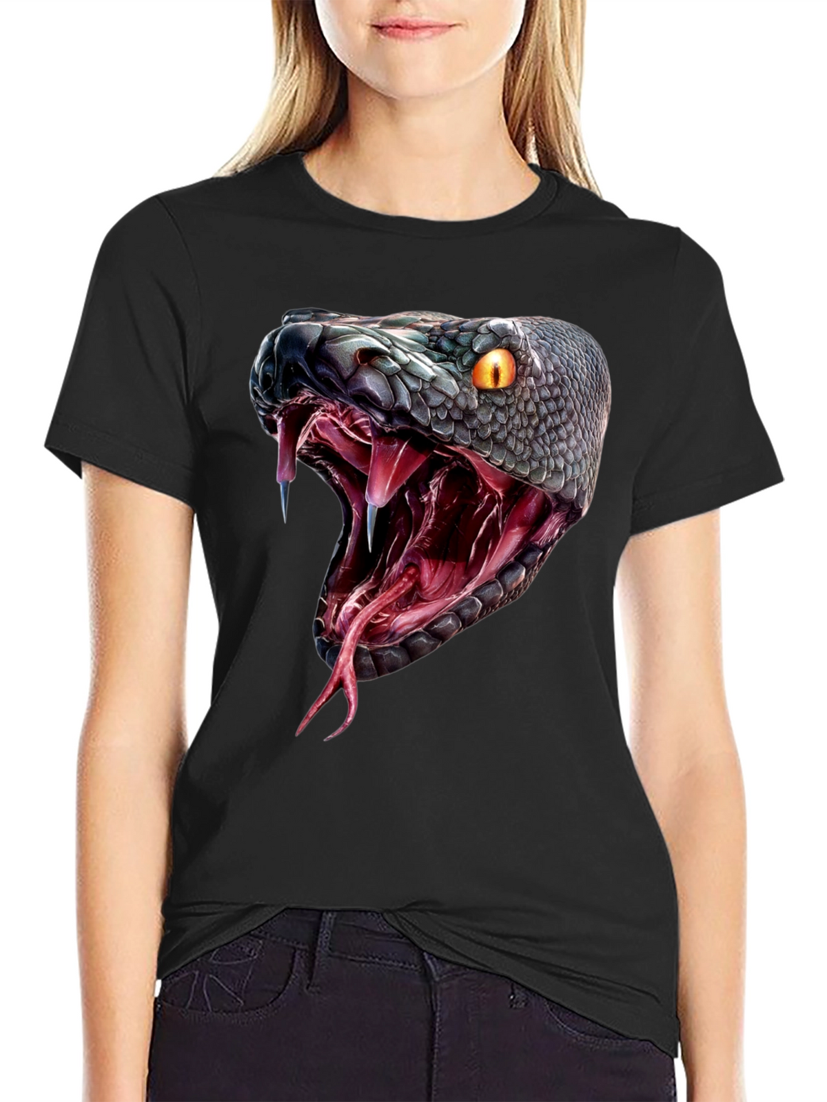 Snake Bite T-Shirt - Bold Graphic Tee