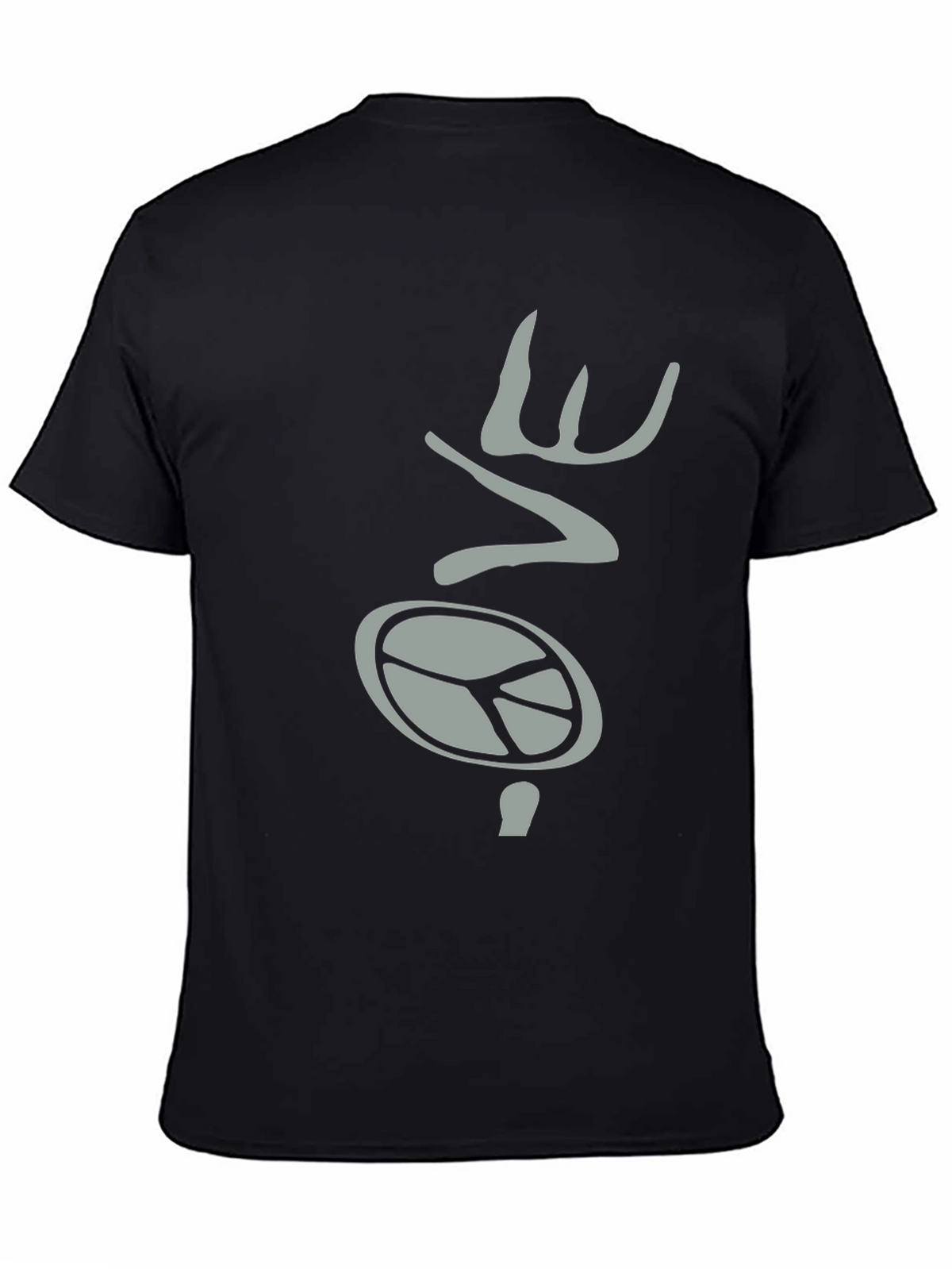 Peace and Love Graphic T-Shirt - Soft Cotton Tee
