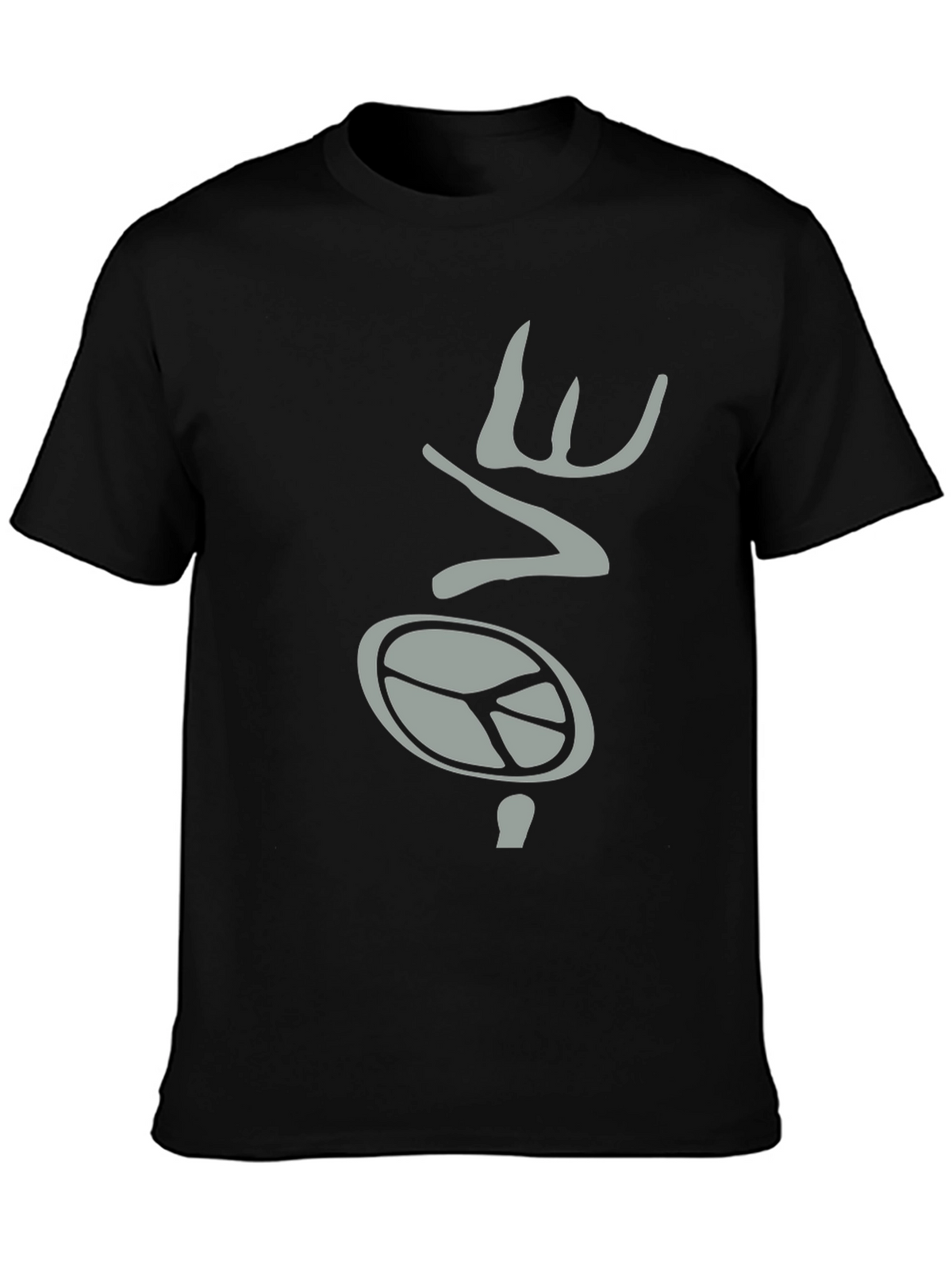 Peace and Love Graphic T-Shirt - Soft Cotton Tee