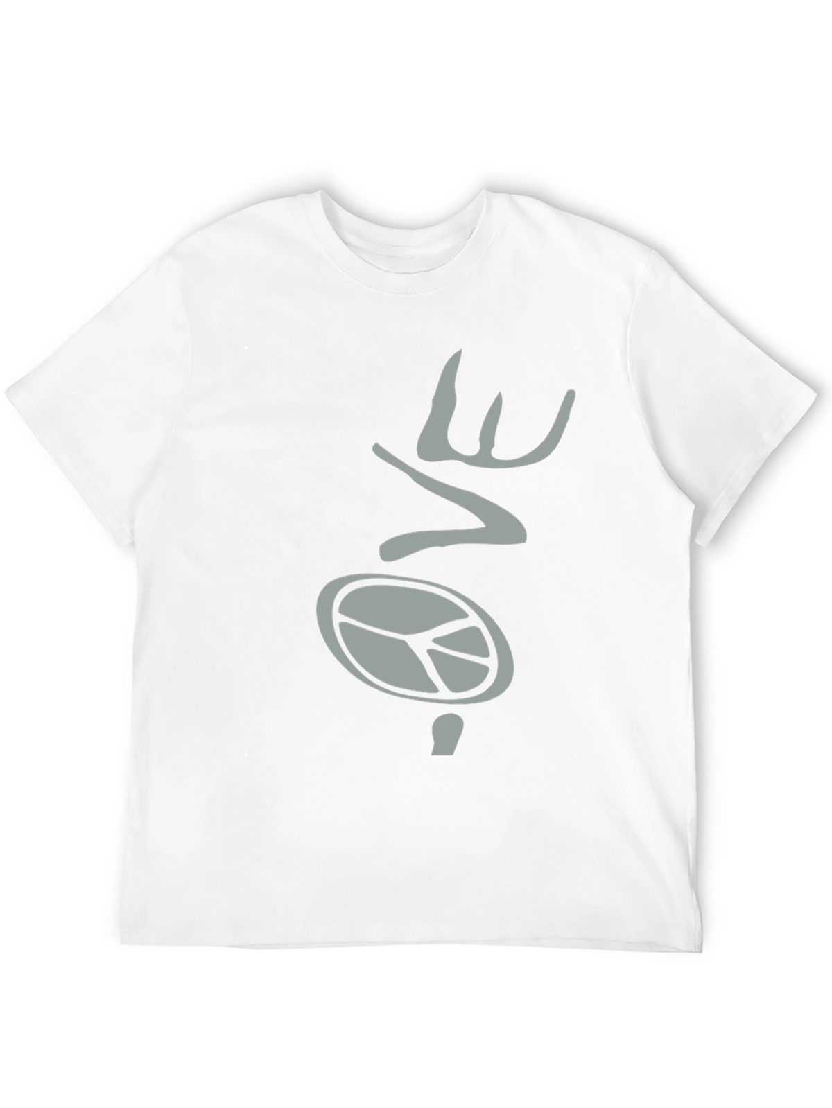 Peace and Love Graphic T-Shirt - Soft Cotton Tee