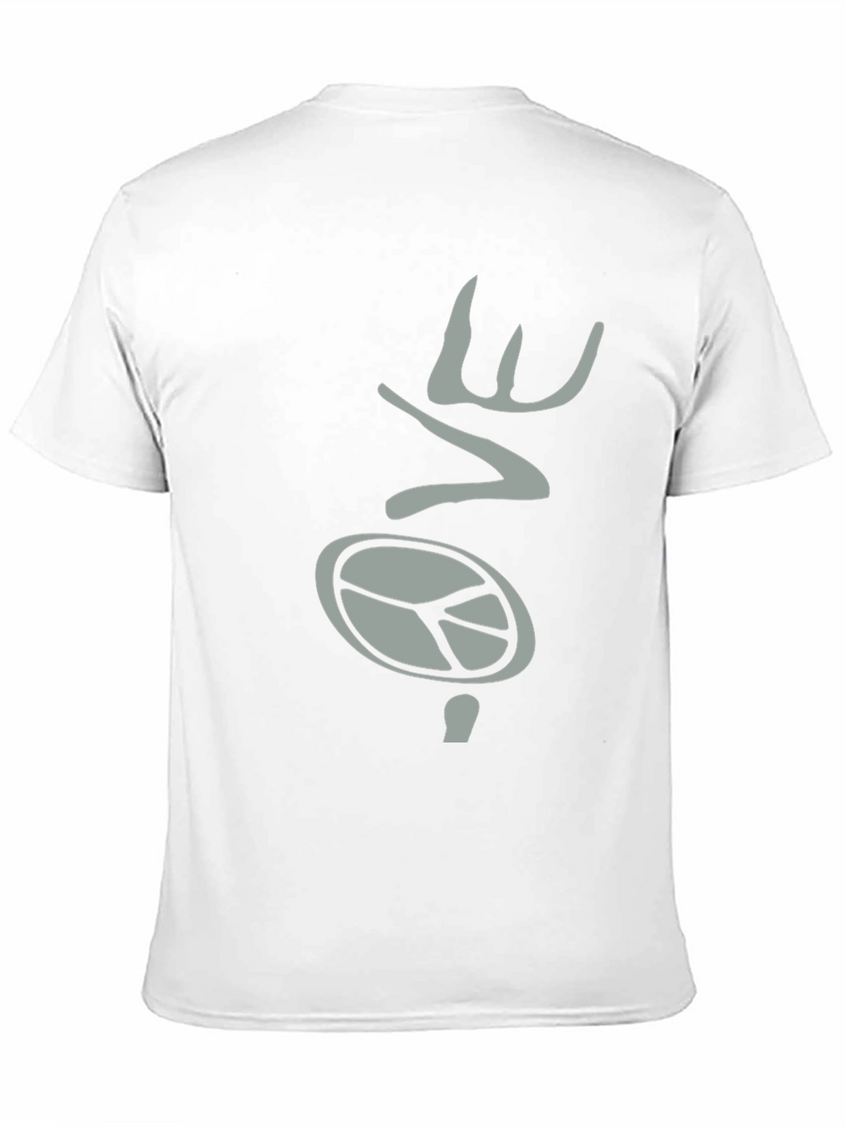 Peace and Love Graphic T-Shirt - Soft Cotton Tee