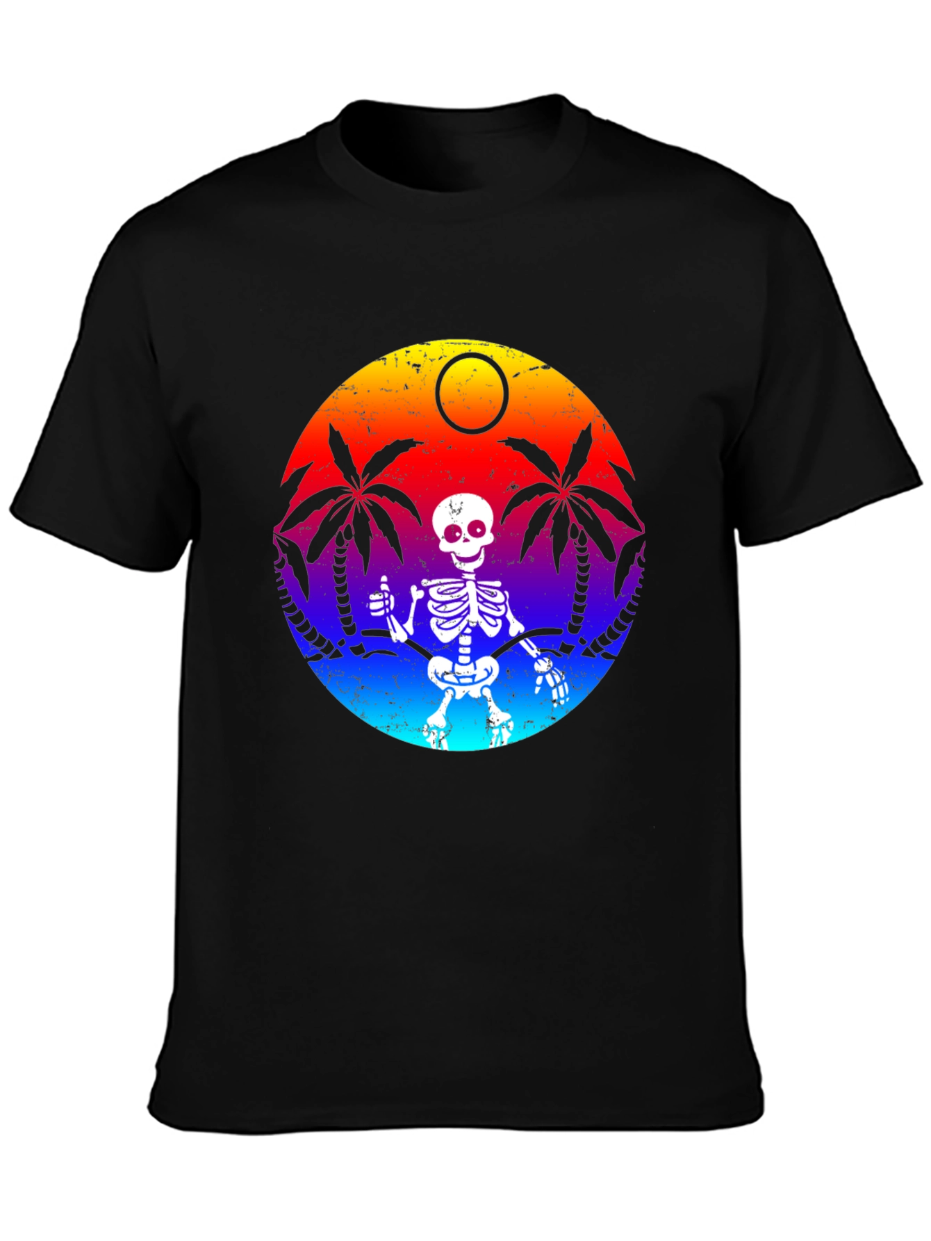 Tropical Skeleton Graphic Tee