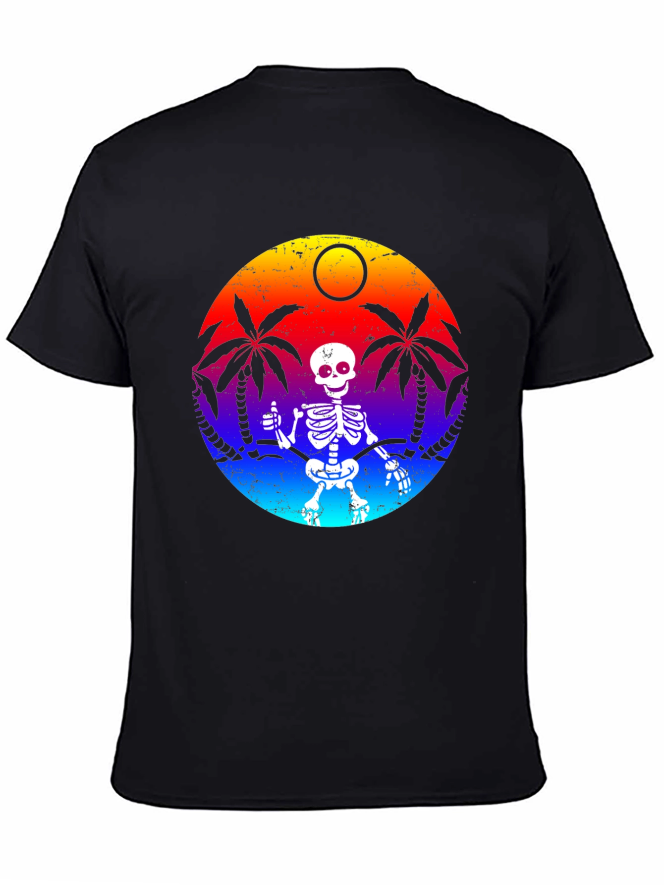 Tropical Skeleton Graphic Tee