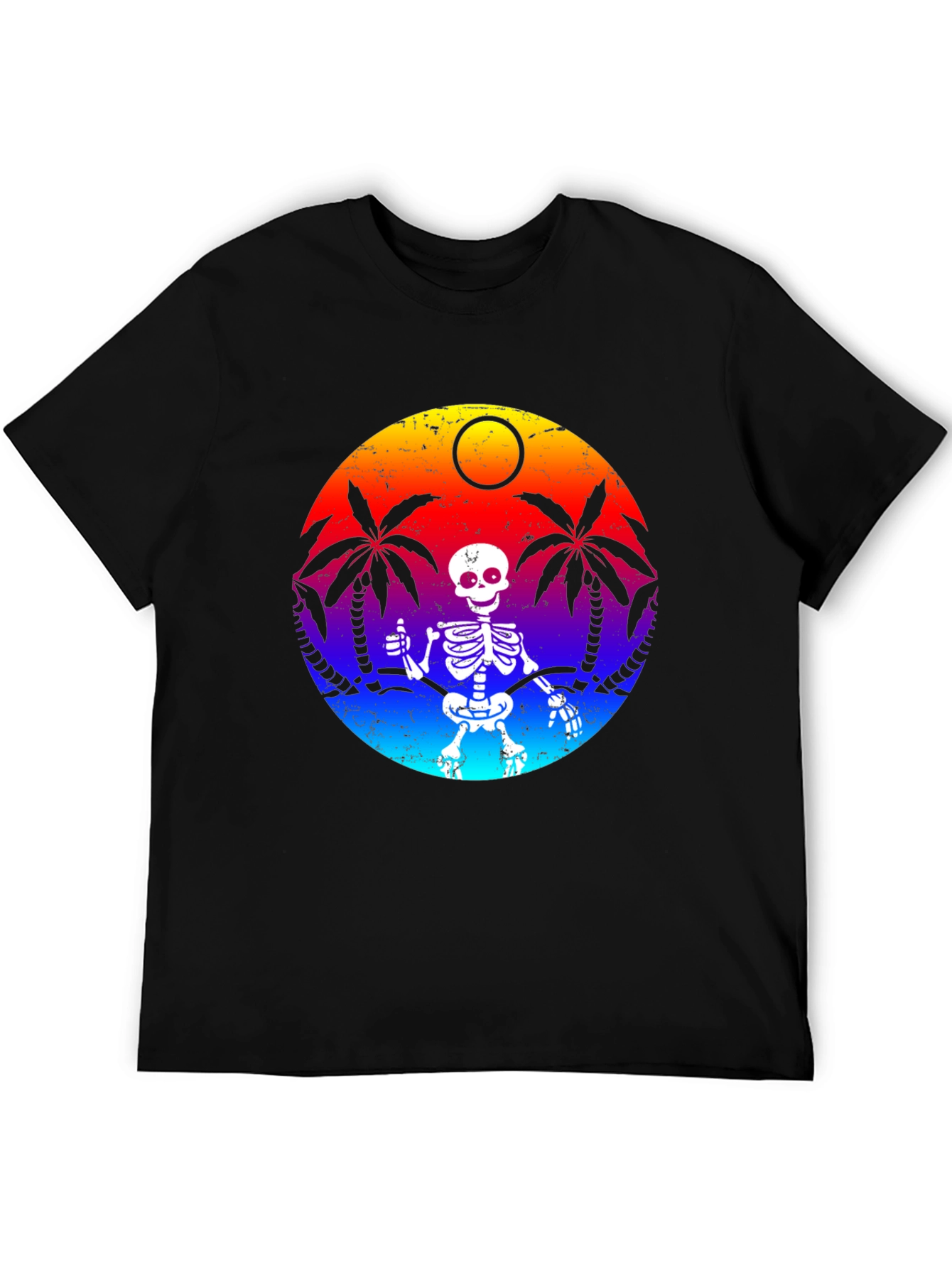 Tropical Skeleton Graphic Tee