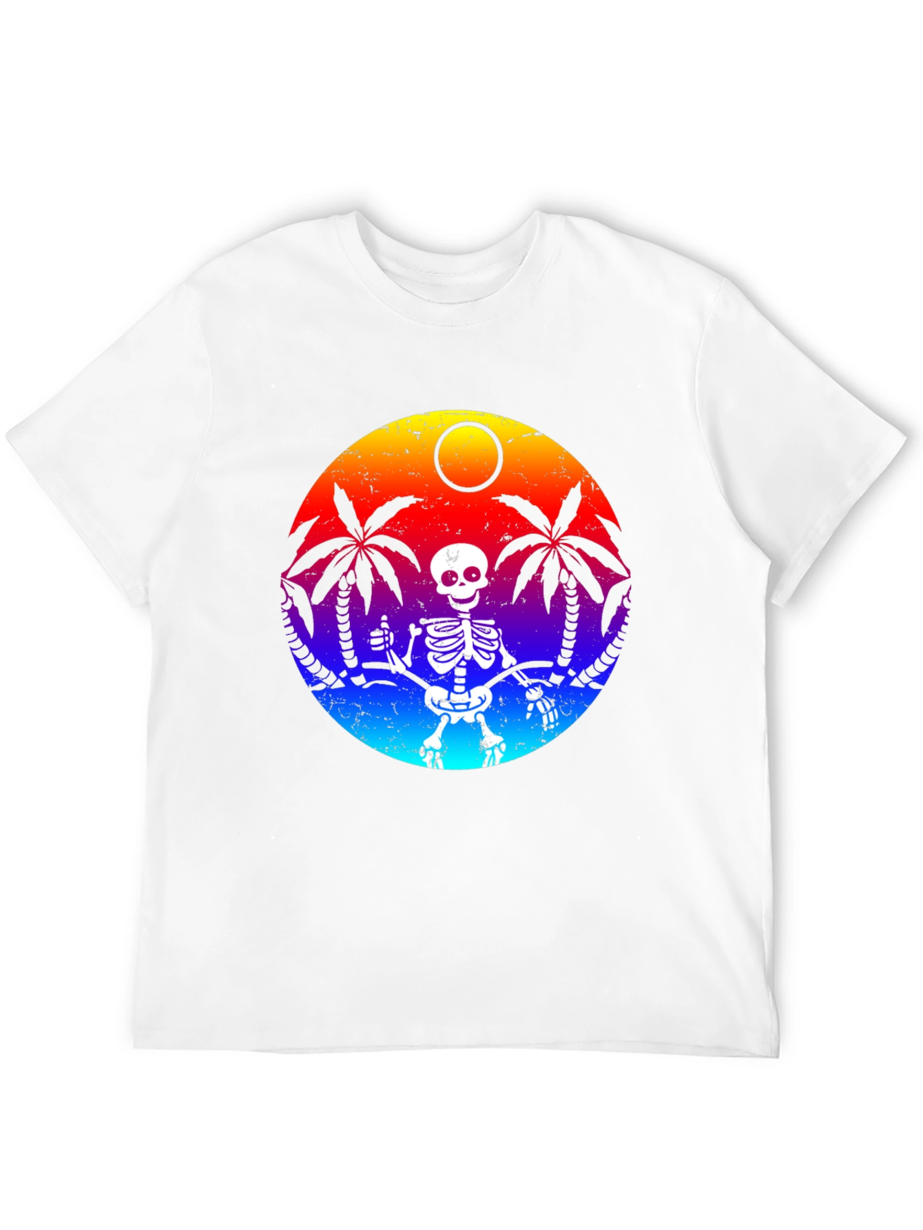 Tropical Skeleton Graphic Tee