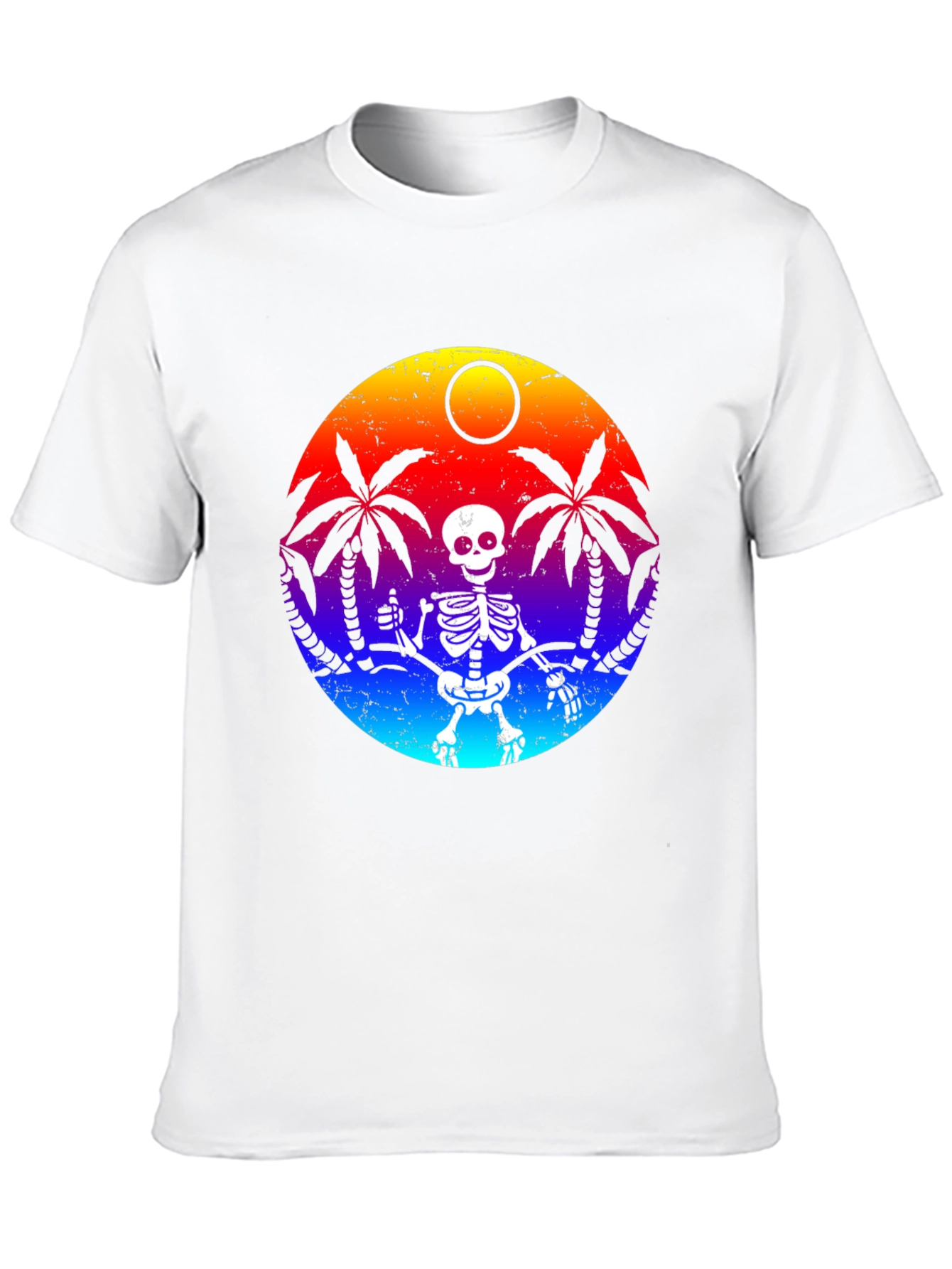 Tropical Skeleton Graphic Tee