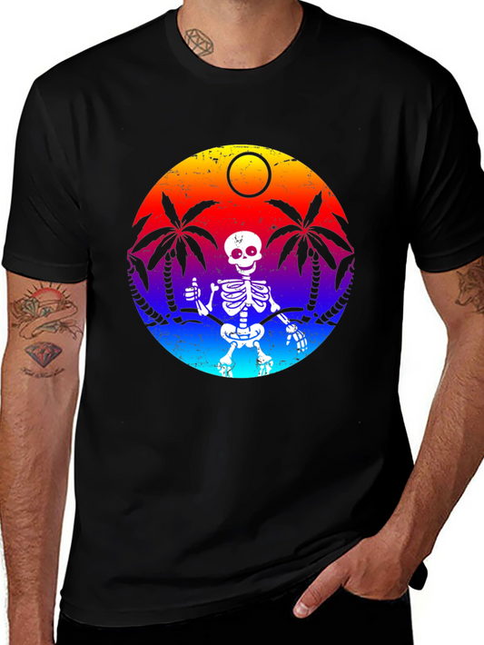 Tropical Skeleton Graphic Tee
