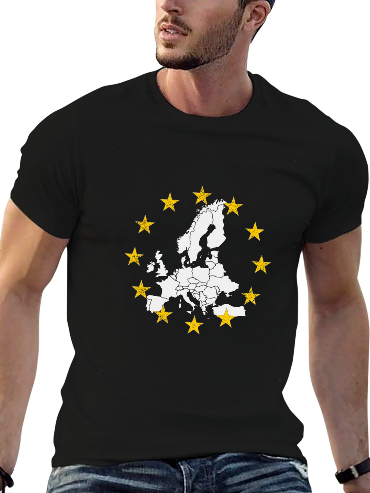 European Union Map T-Shirt