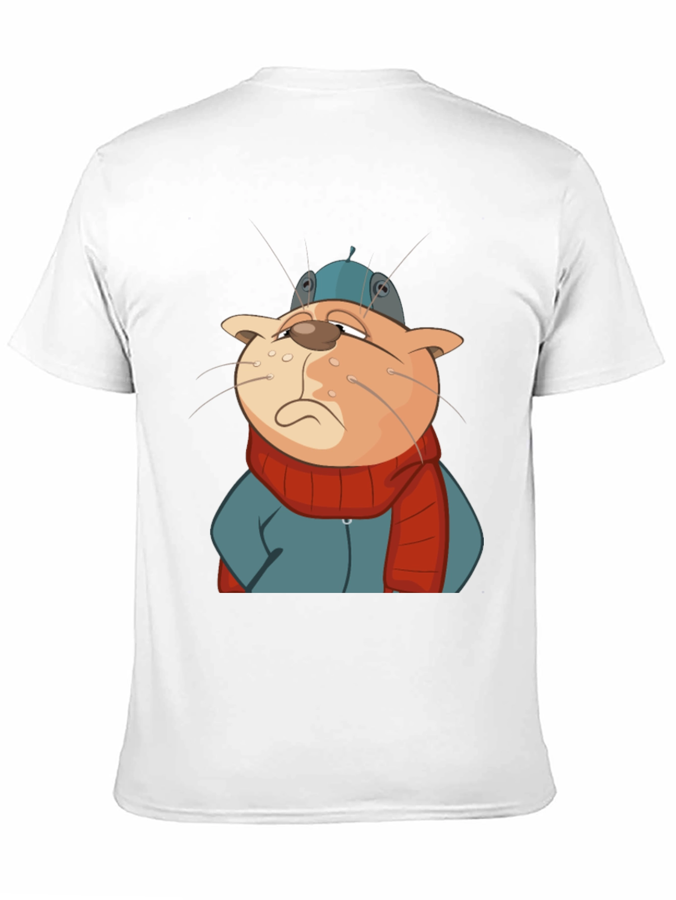 Cartoon Cat T-Shirt: Wearable Art!