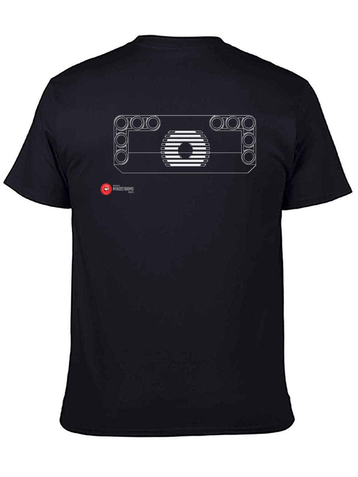 Mindstorms Inspired Graphic Tee - Black
