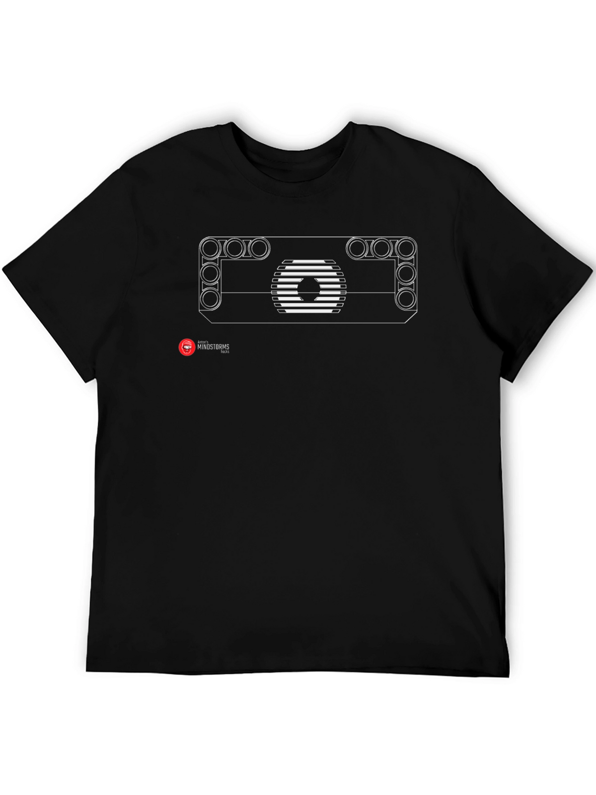 Mindstorms Inspired Graphic Tee - Black