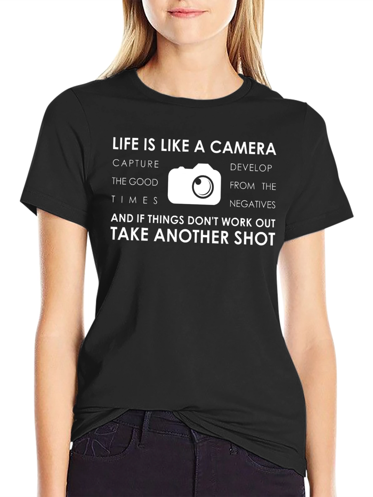 Life is Like a Camera Graphic T-Shirt
