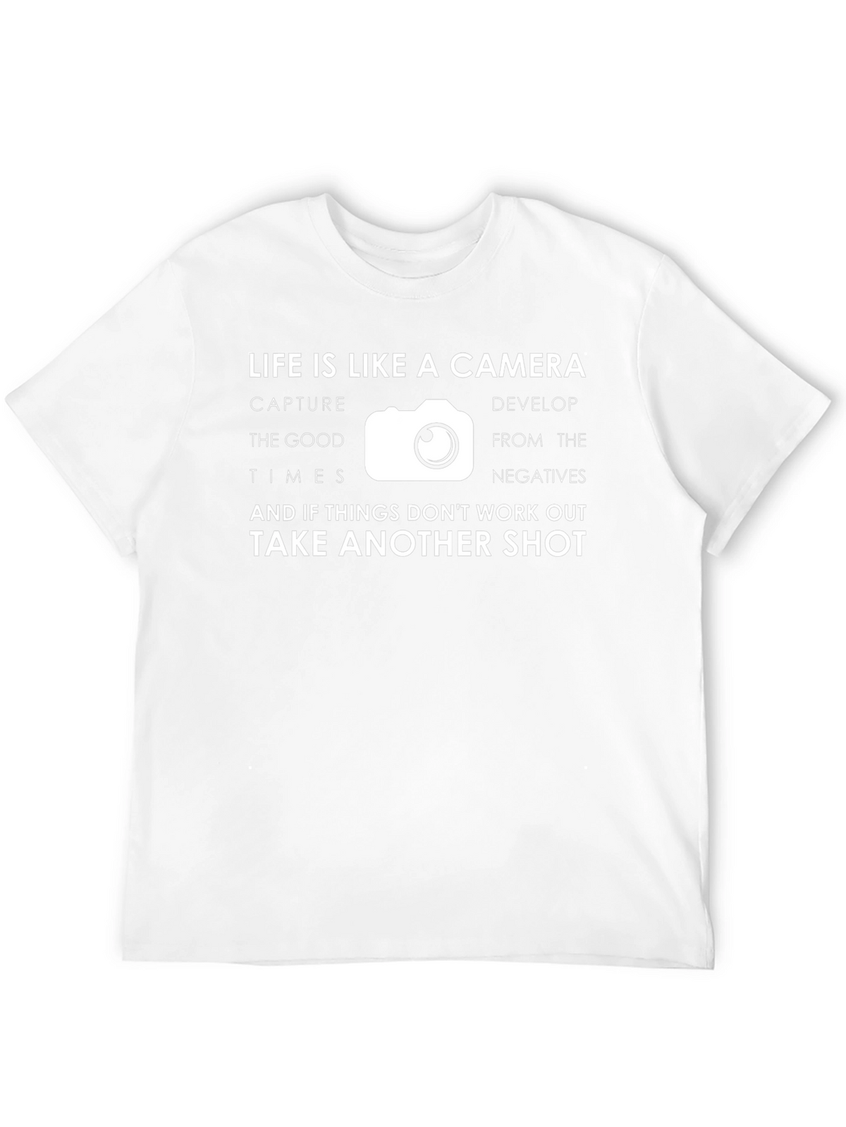 Life is Like a Camera Graphic T-Shirt