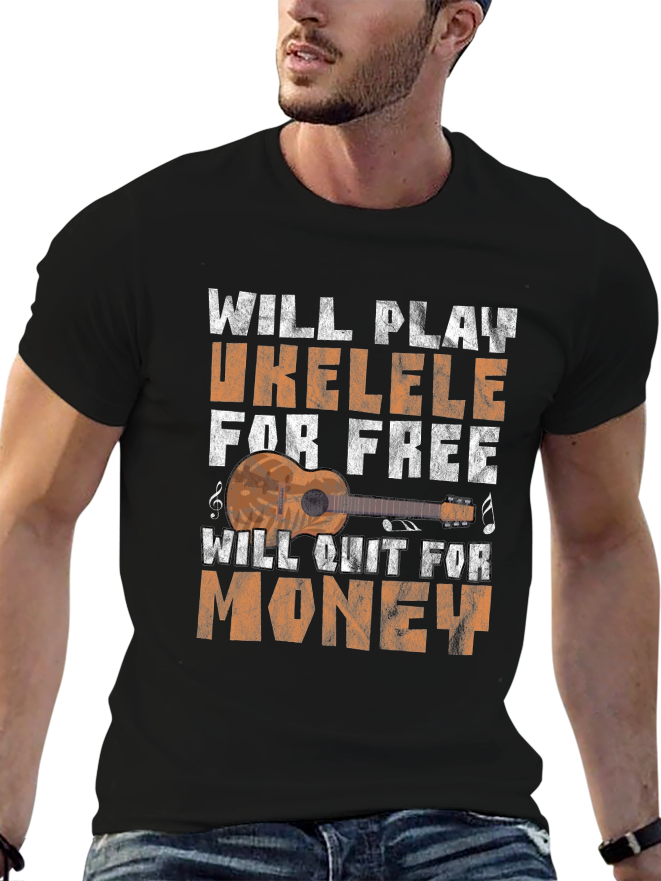 Will Play Ukulele For Free T-Shirt