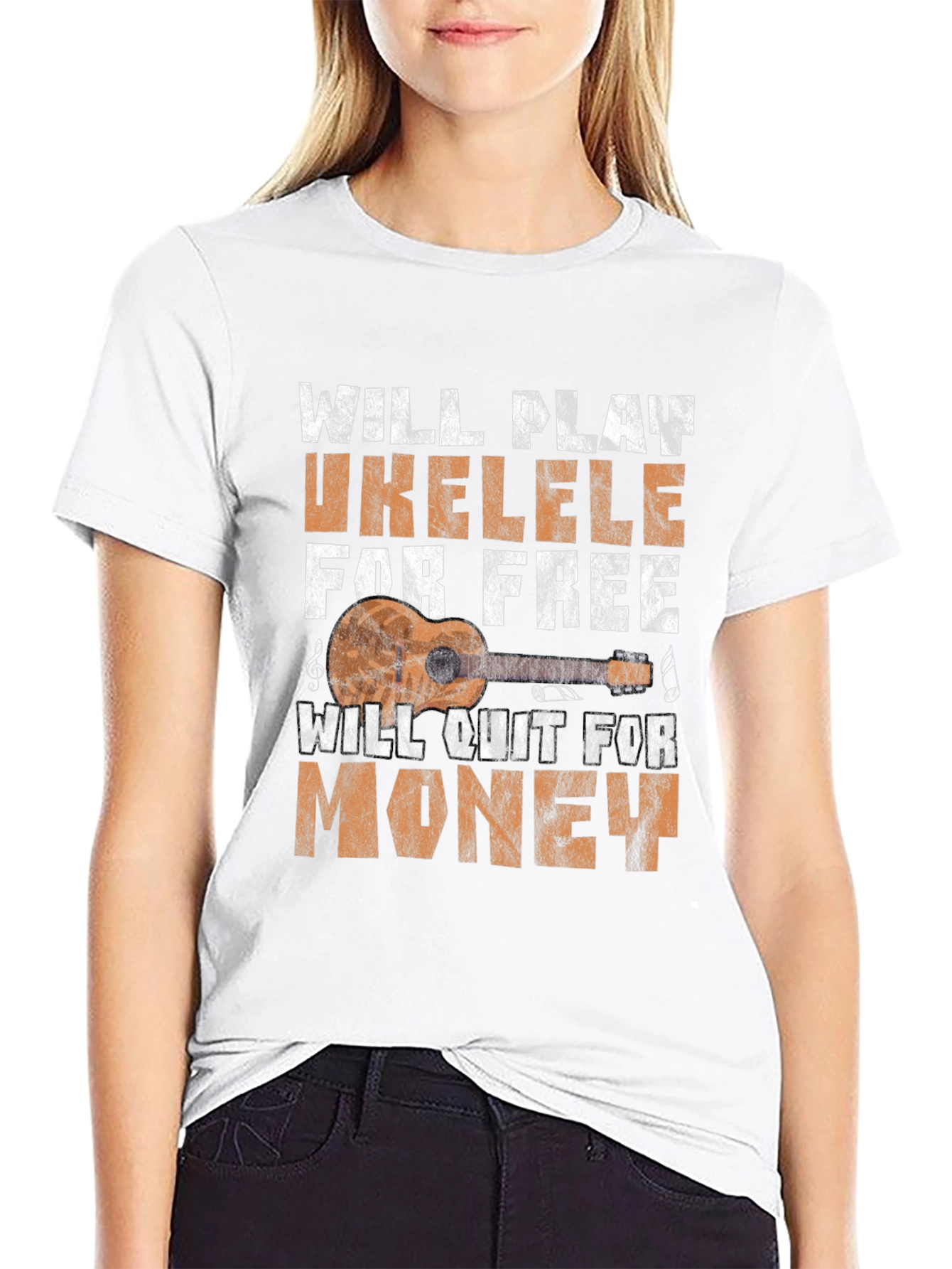 Will Play Ukulele For Free T-Shirt