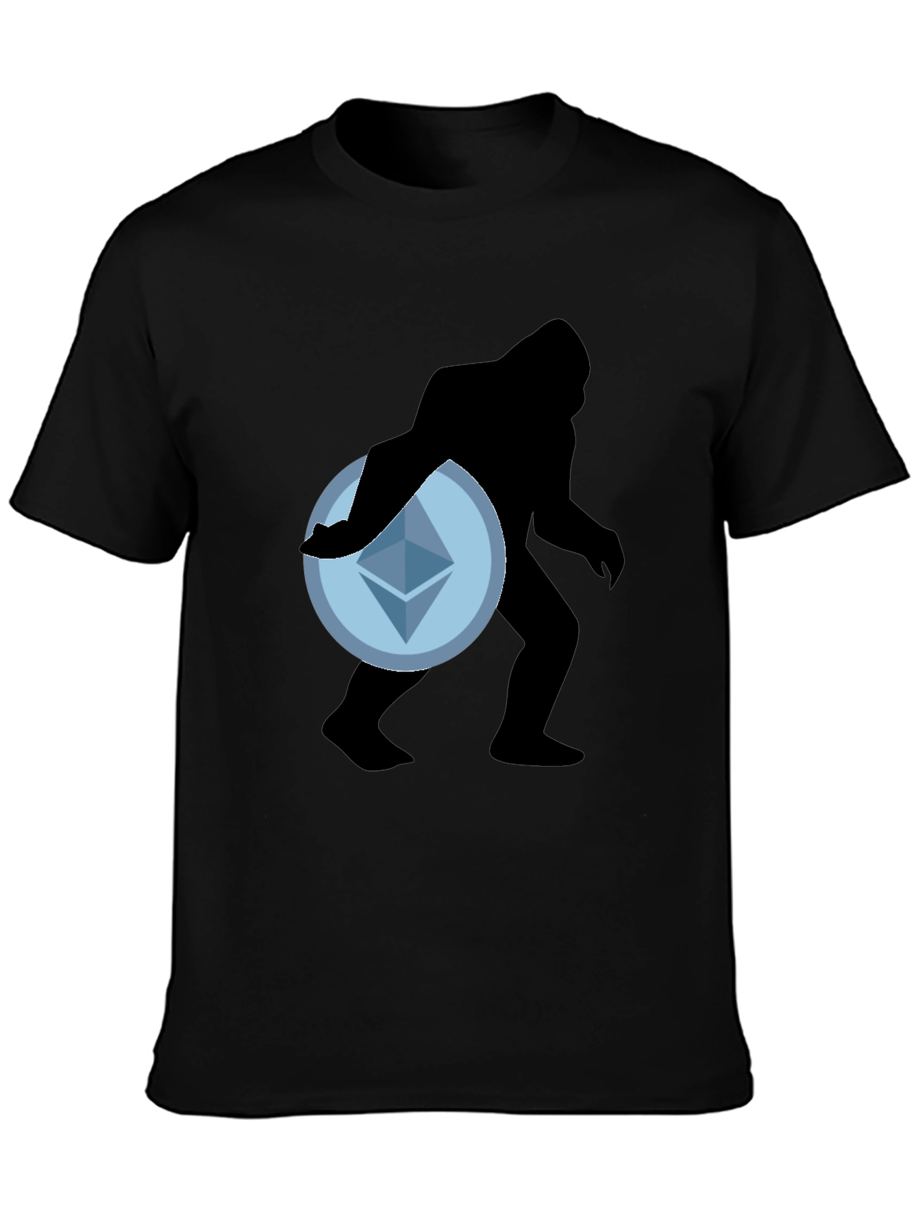 Crypto Bigfoot Ethereum Tee - Black