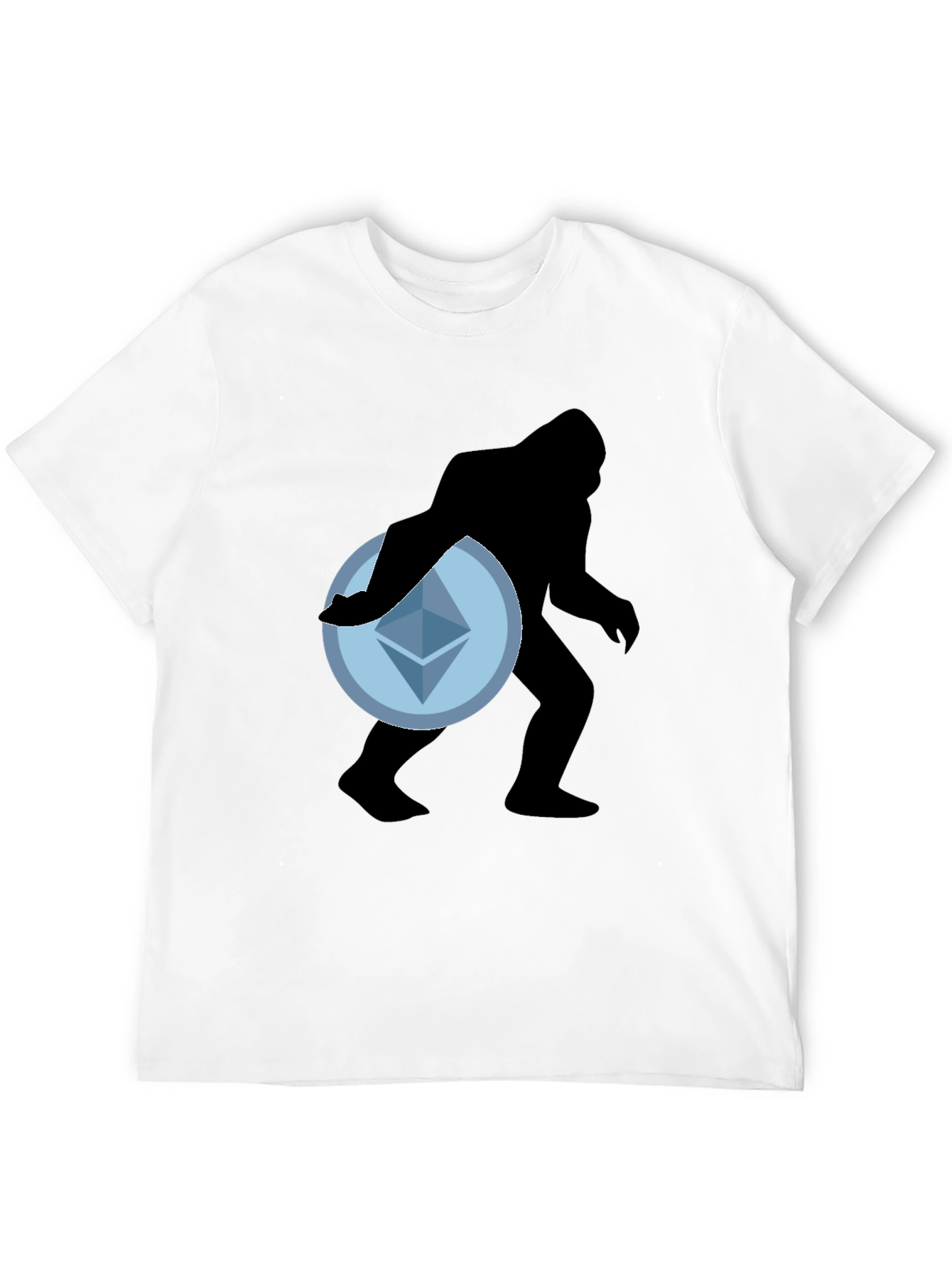 Crypto Bigfoot Ethereum Tee - Black