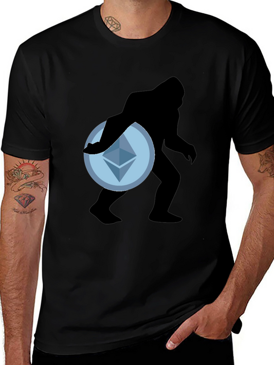 Crypto Bigfoot Ethereum Tee - Black