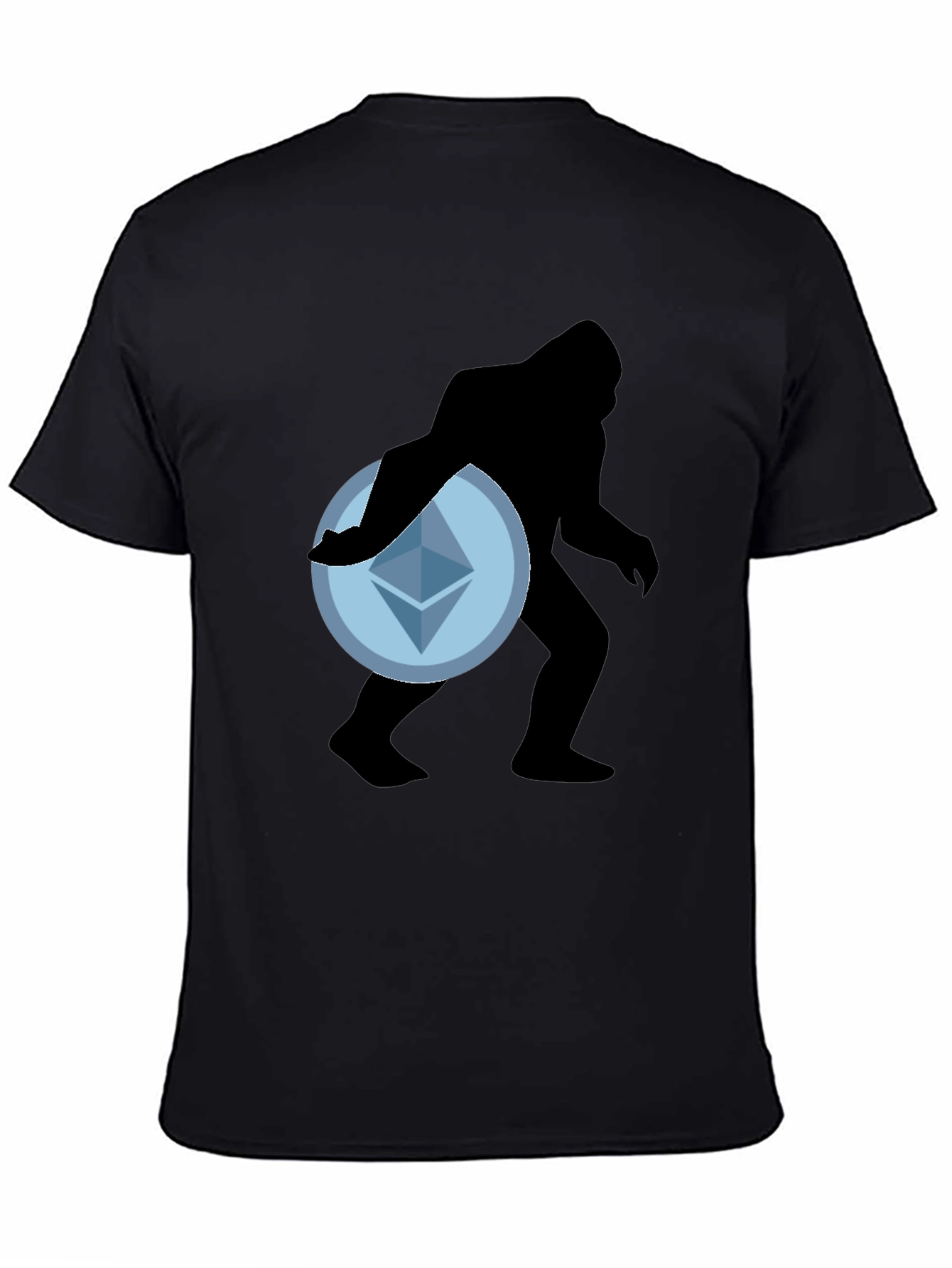 Crypto Bigfoot Ethereum Tee - Black