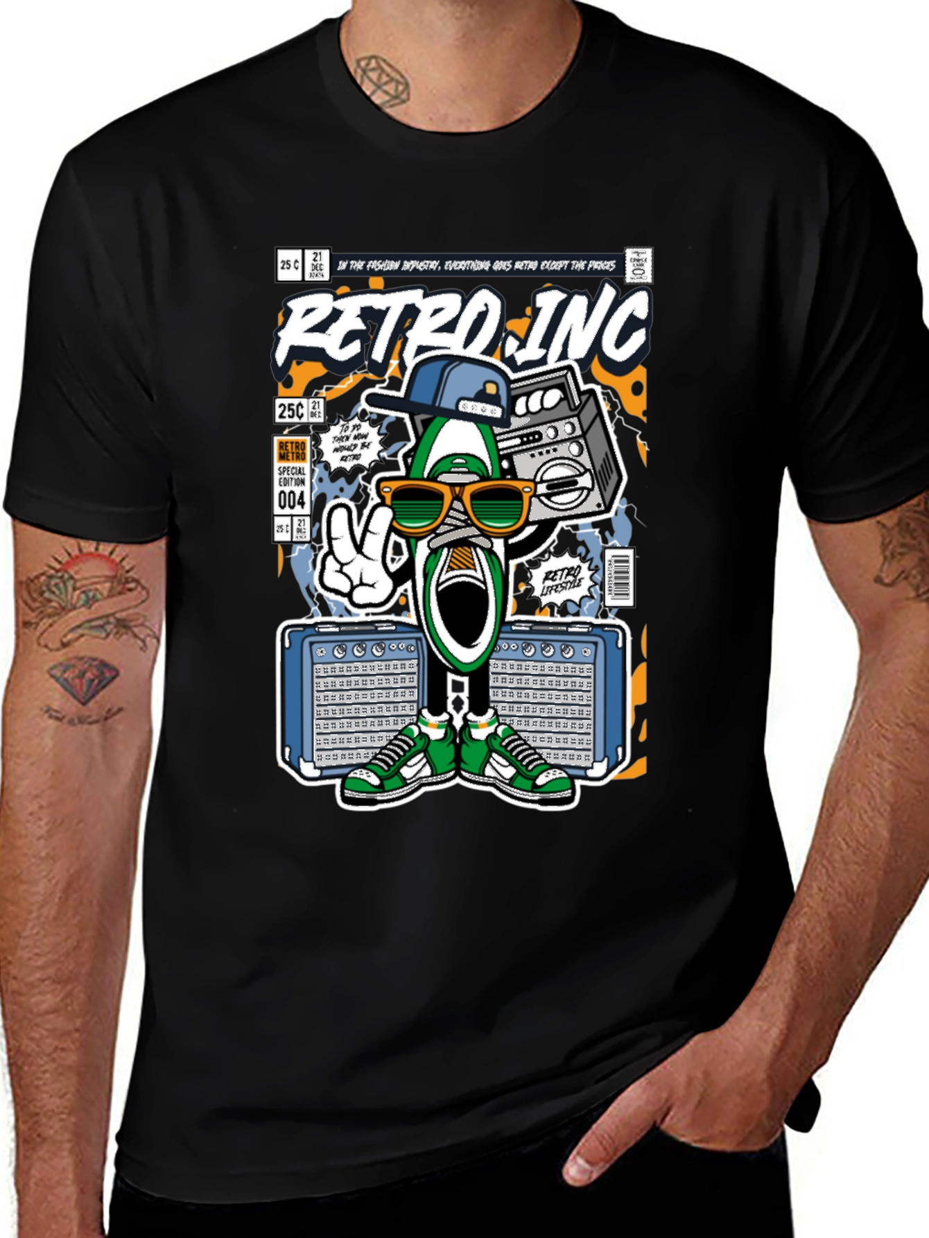 Retro Inc. Graphic T-Shirt