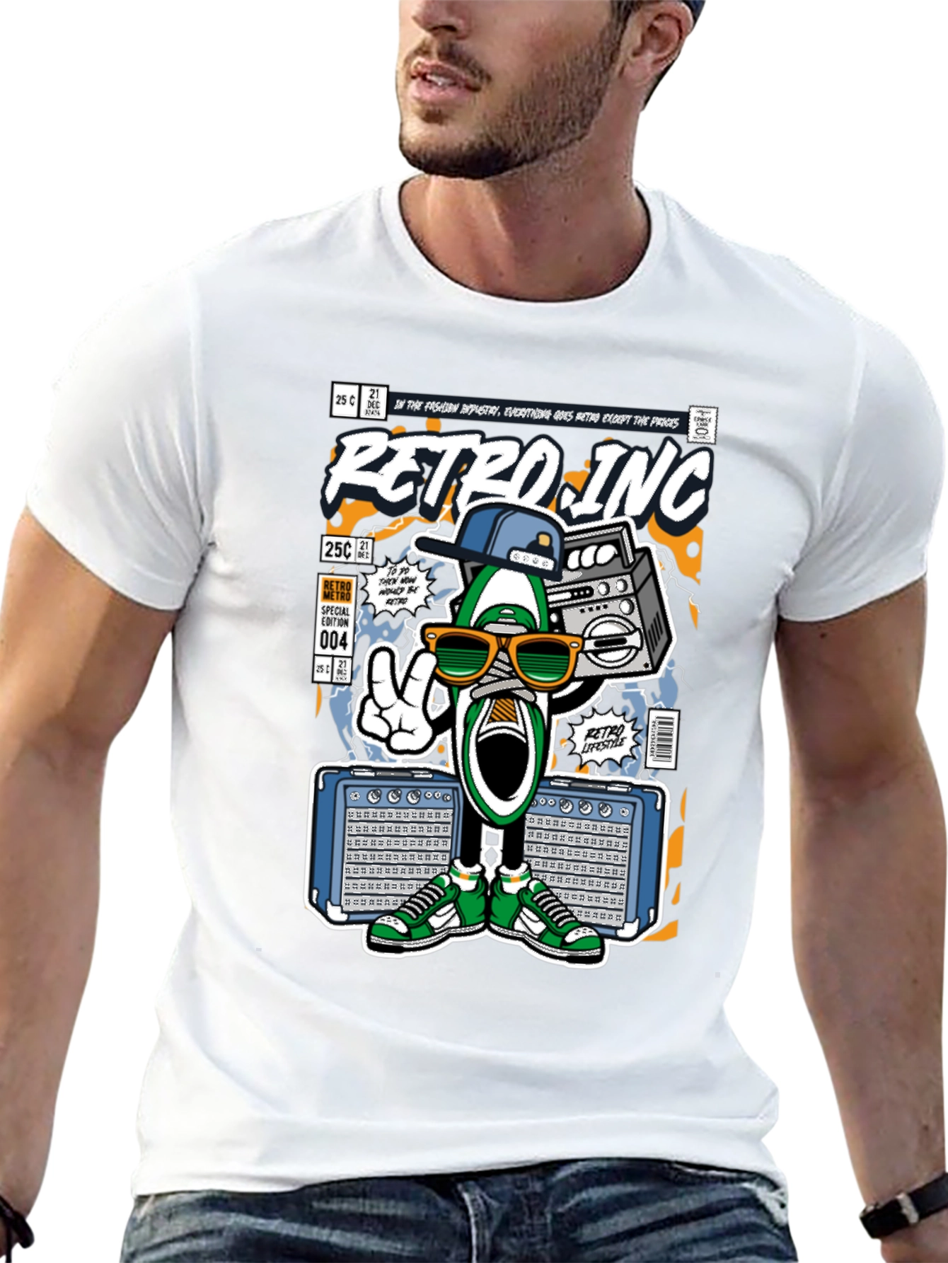 Retro Inc. Graphic T-Shirt