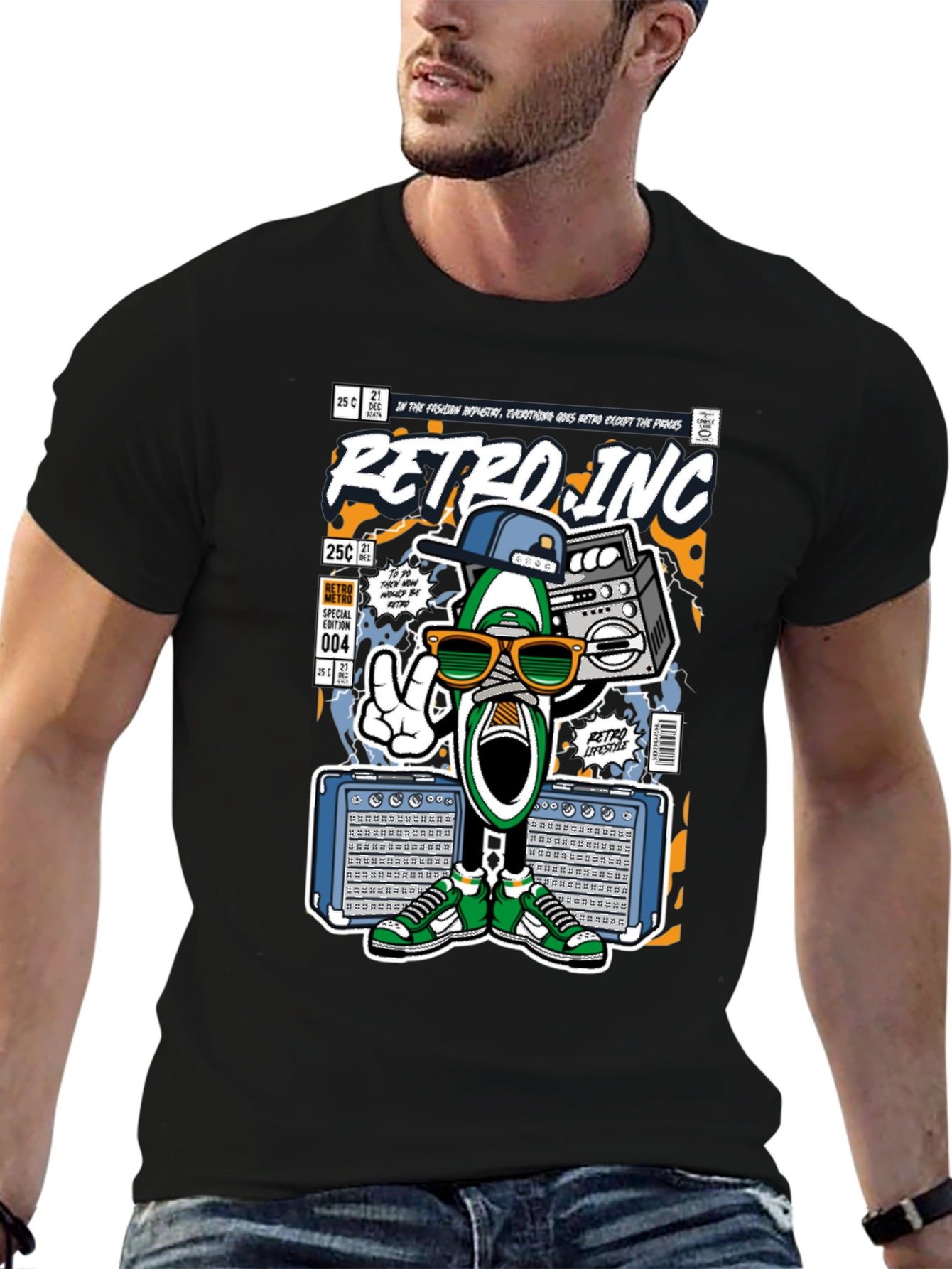 Retro Inc. Graphic T-Shirt
