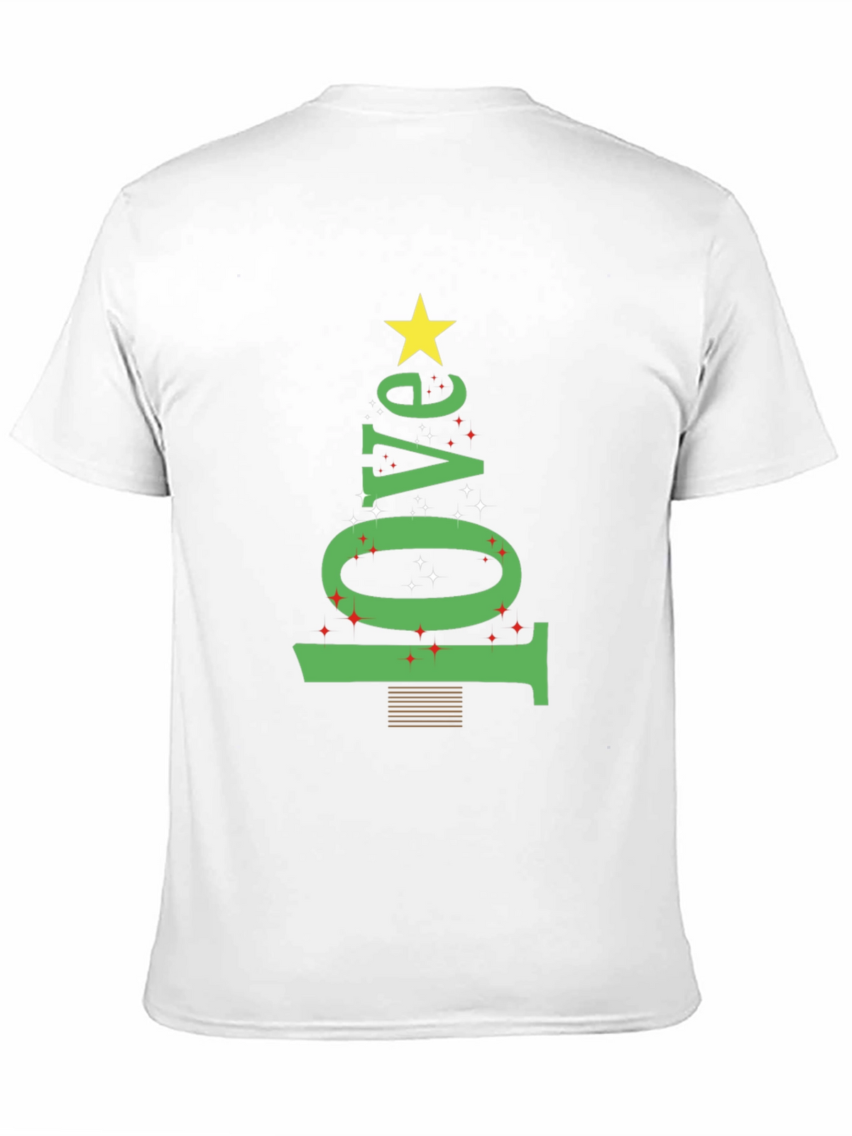 Festive Love Tree Graphic Tee - Holiday Edition