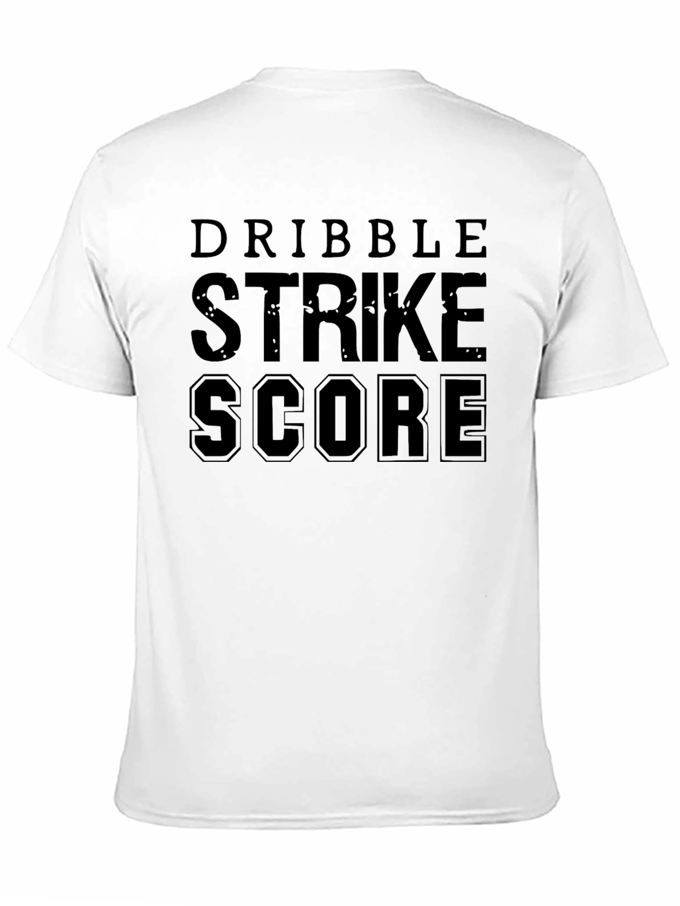 Dribble Strike Score Mens Graphic Tee